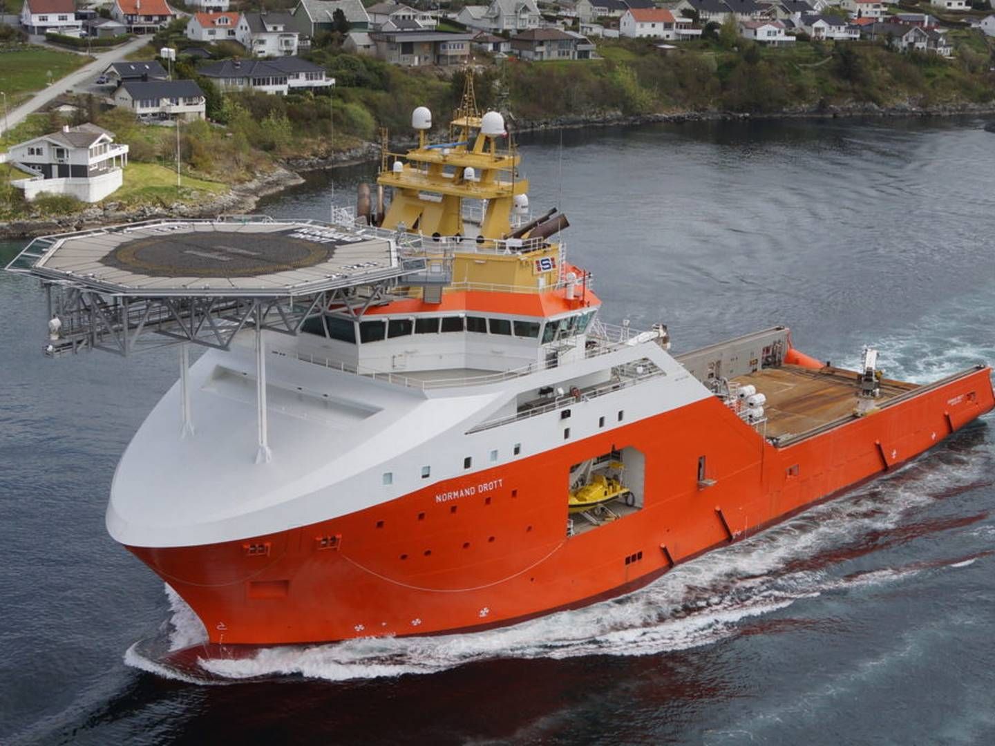 Offshore shipping company Solstad landed its rescue plan in October. It is now being harshly criticized by investor Kistefos. | Photo: Pr / Solstad Offshore