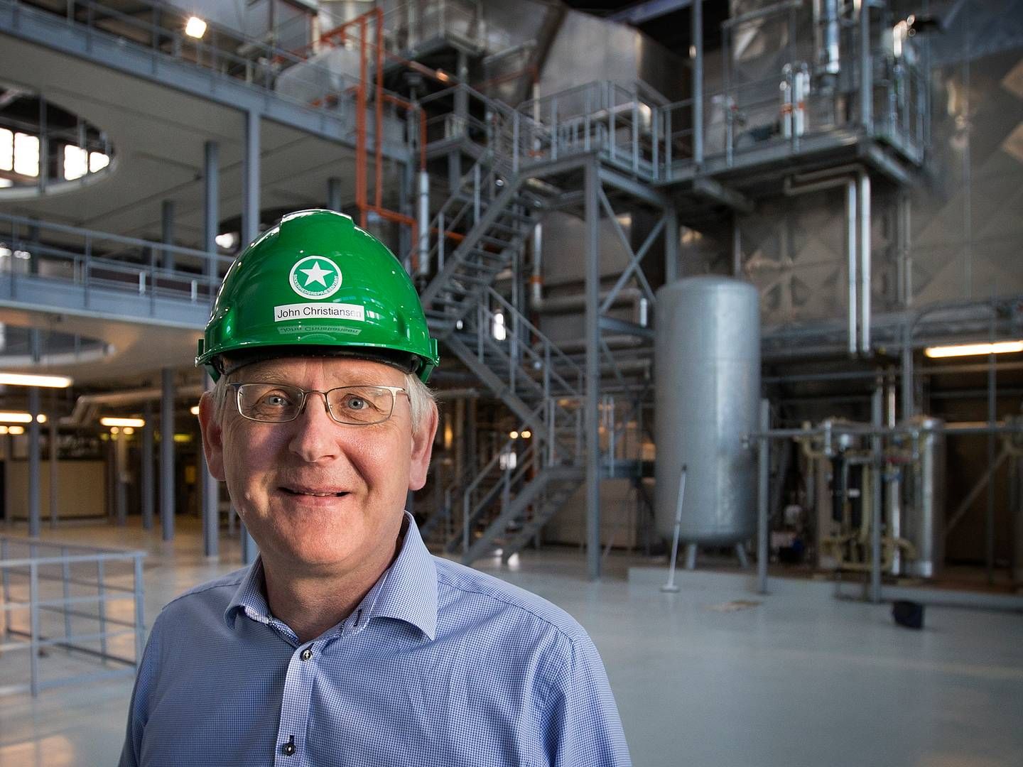 Biofos' adm. direktør, John Buur Christiansen, ved rensningsanlægget Lynetten på Refshaleøen. | Foto: Finn Frandsen