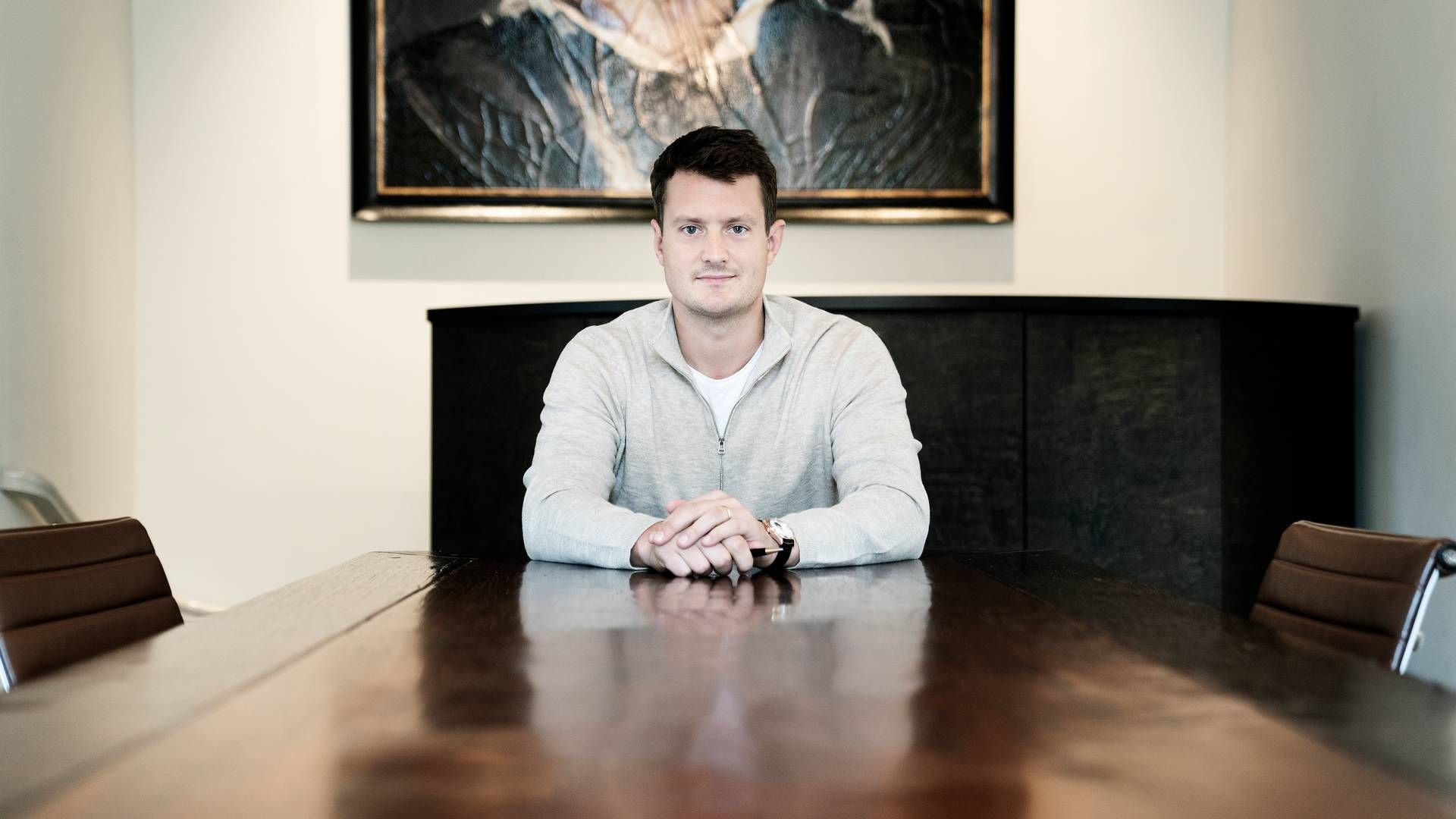 Christoffer Martinsen Kønigsfeldt er en del af bestyrelsen i Friheden Invest og IC Group, der ejer Tiger of Sweden-brandet. Han er også svigersøn til Niels Martinsen, der stiftede koncernen. | Foto: Ic Group/pr.