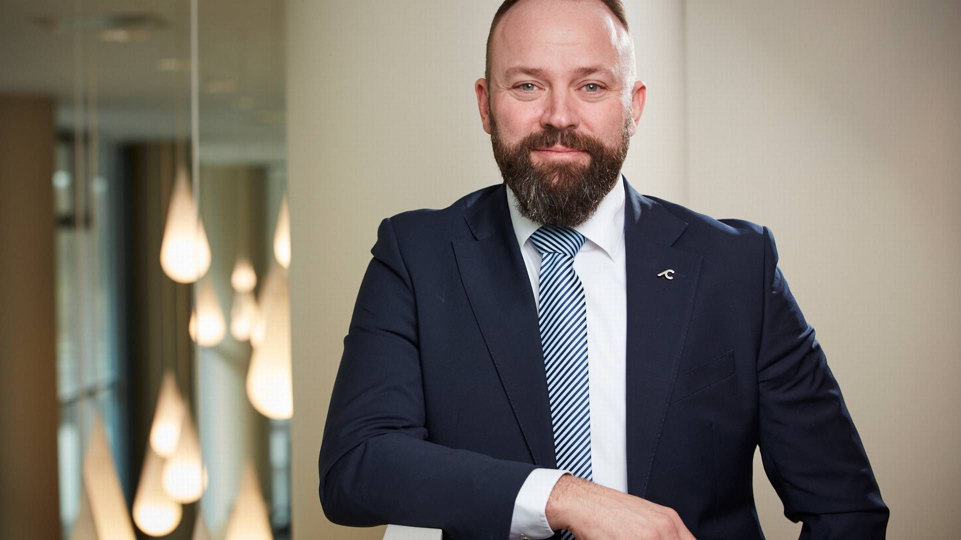 Mikkel Gleerup, adm. direktør i danske Cadeler, fortsætter som adm. direktør i det samlede selskab efter fusionen med Eneti. | Foto: cadeler