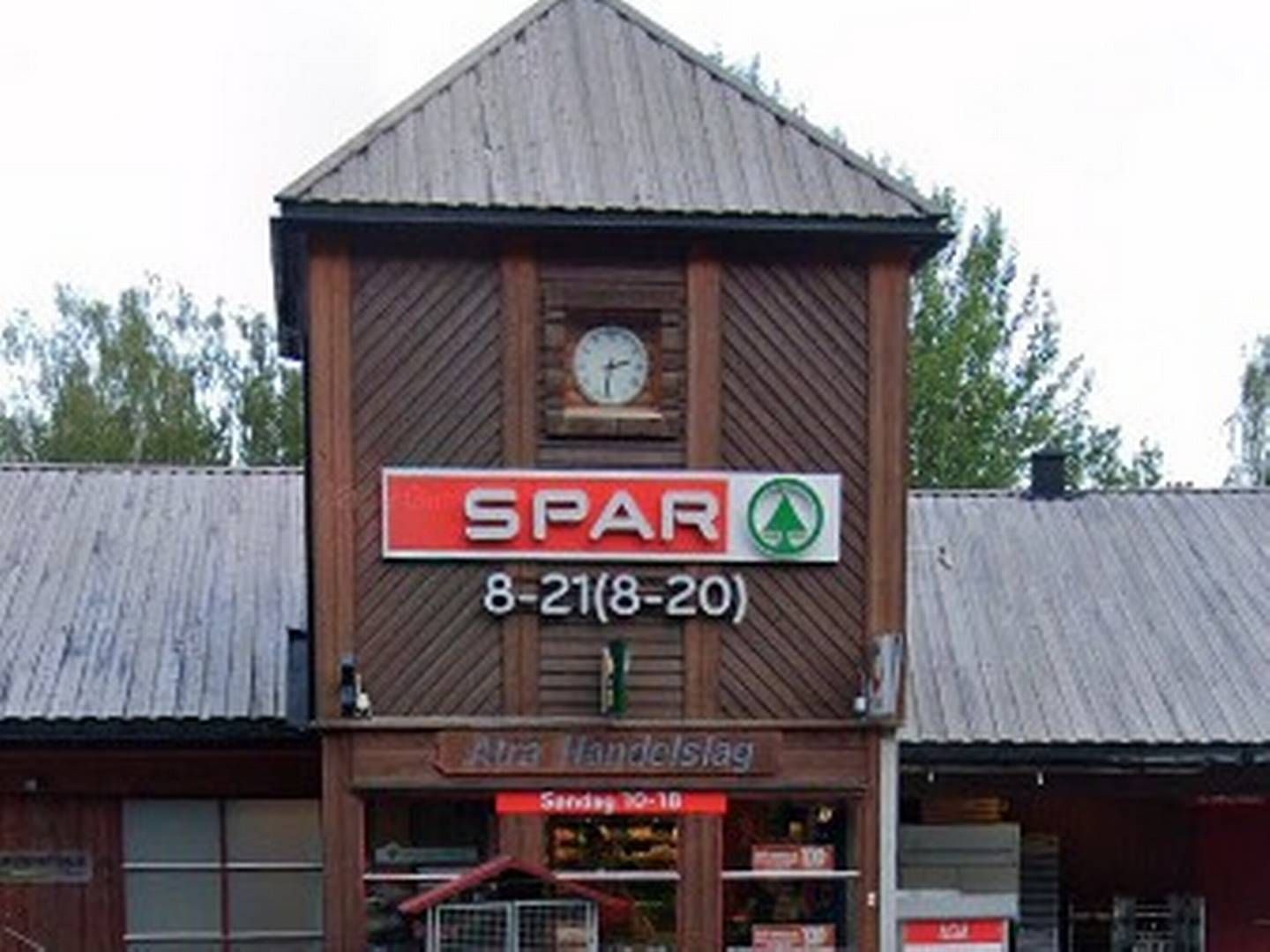 FØRST UT: Spar-butikken i Atrå blir landets første døgnåpne og selvbetjente Spar-butikk. | Foto: Google Street View