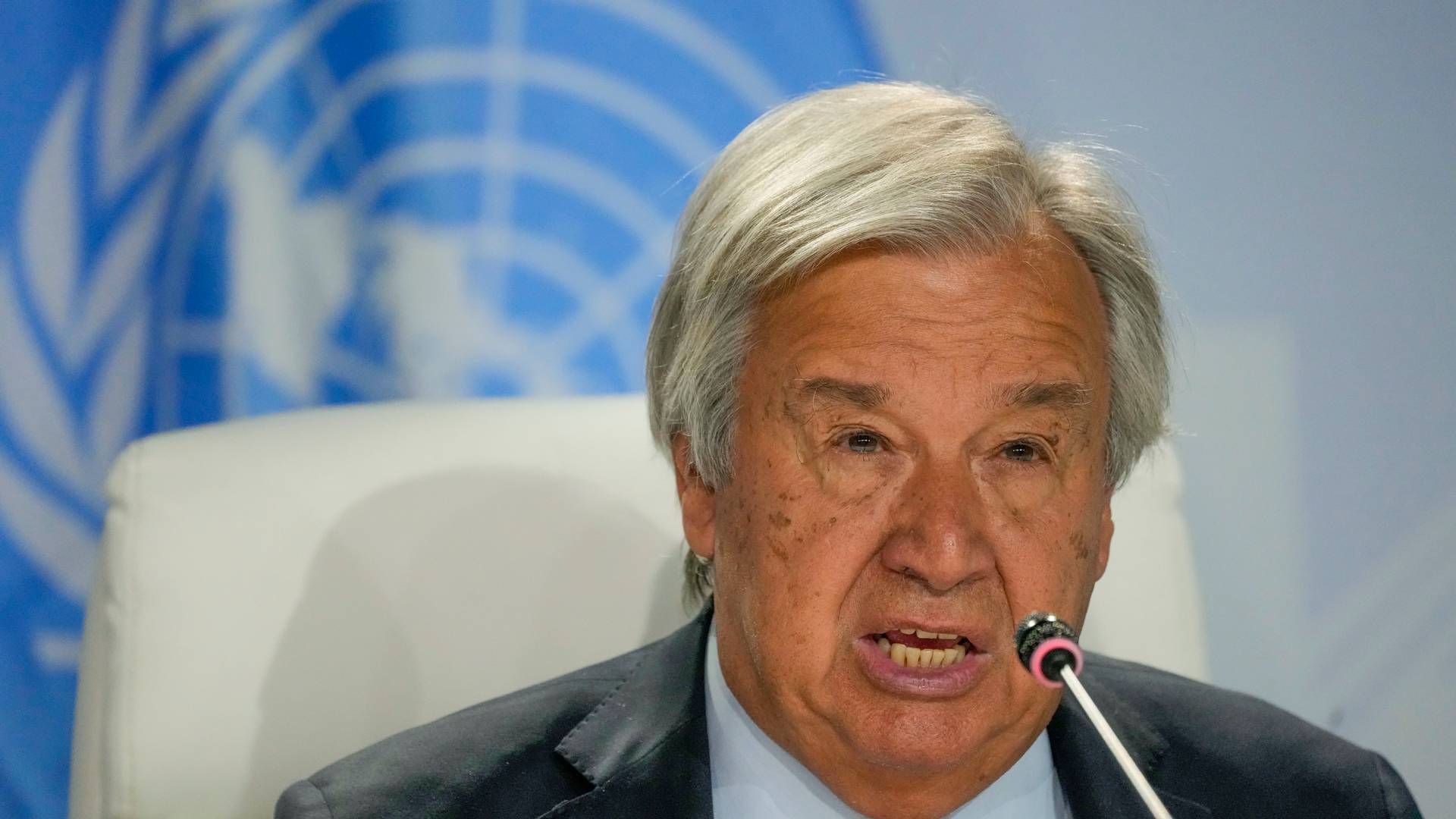FN’s generalsekretær António Guterres | Foto: Themba Hadebe/AP/Ritzau Scanpix