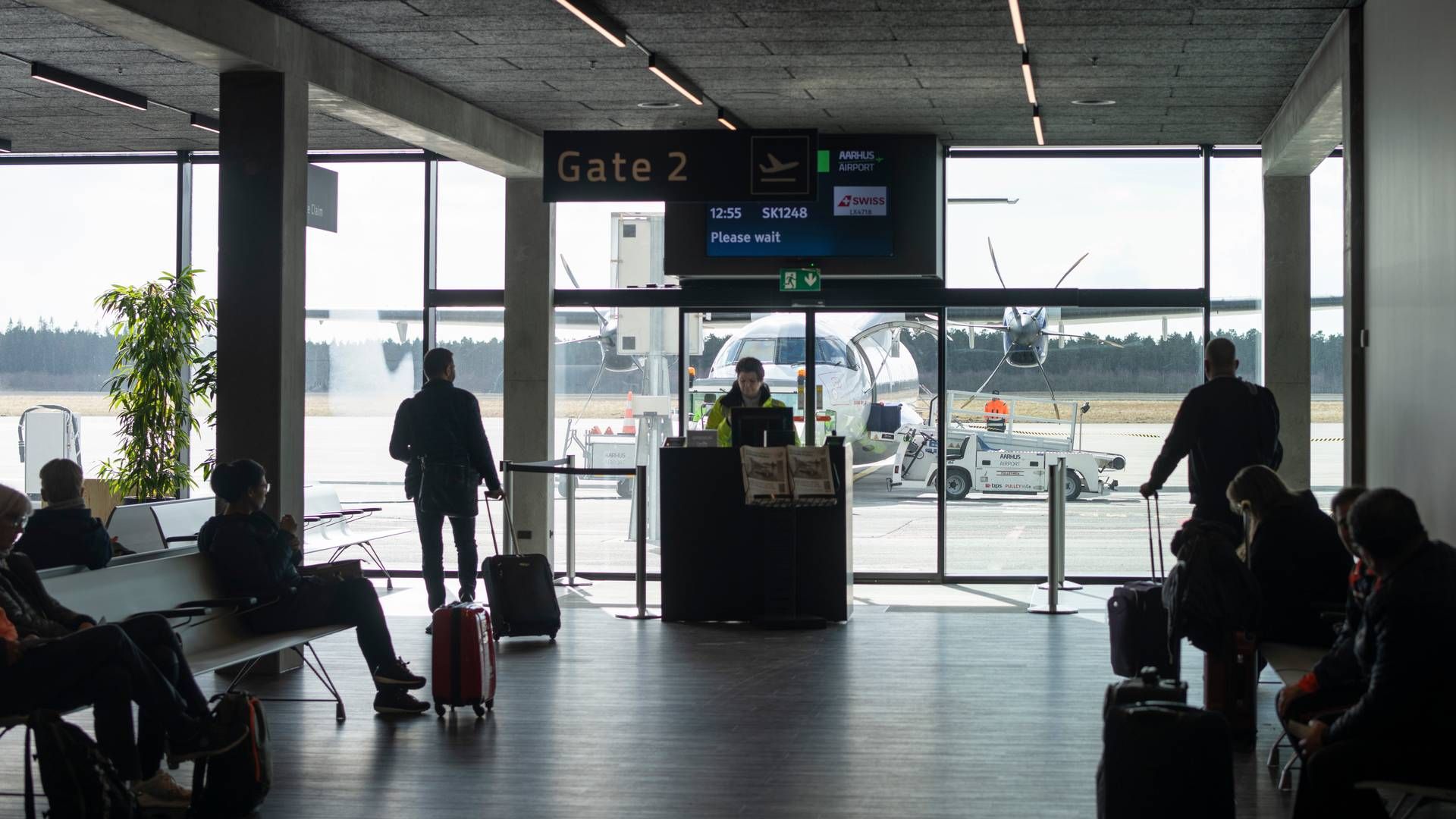 Aarhus Lufthavn håber på at nå 1,5 mio. passagerer i 2029. | Foto: Mads Andreas Frost