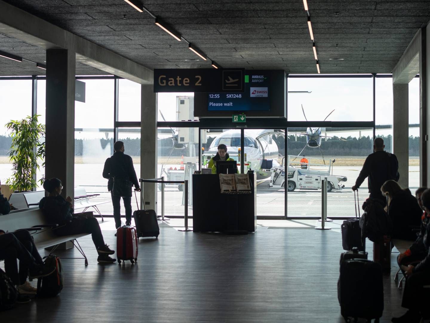 Aarhus Lufthavn håber på at nå 1,5 mio. passagerer i 2029. | Foto: Mads Andreas Frost