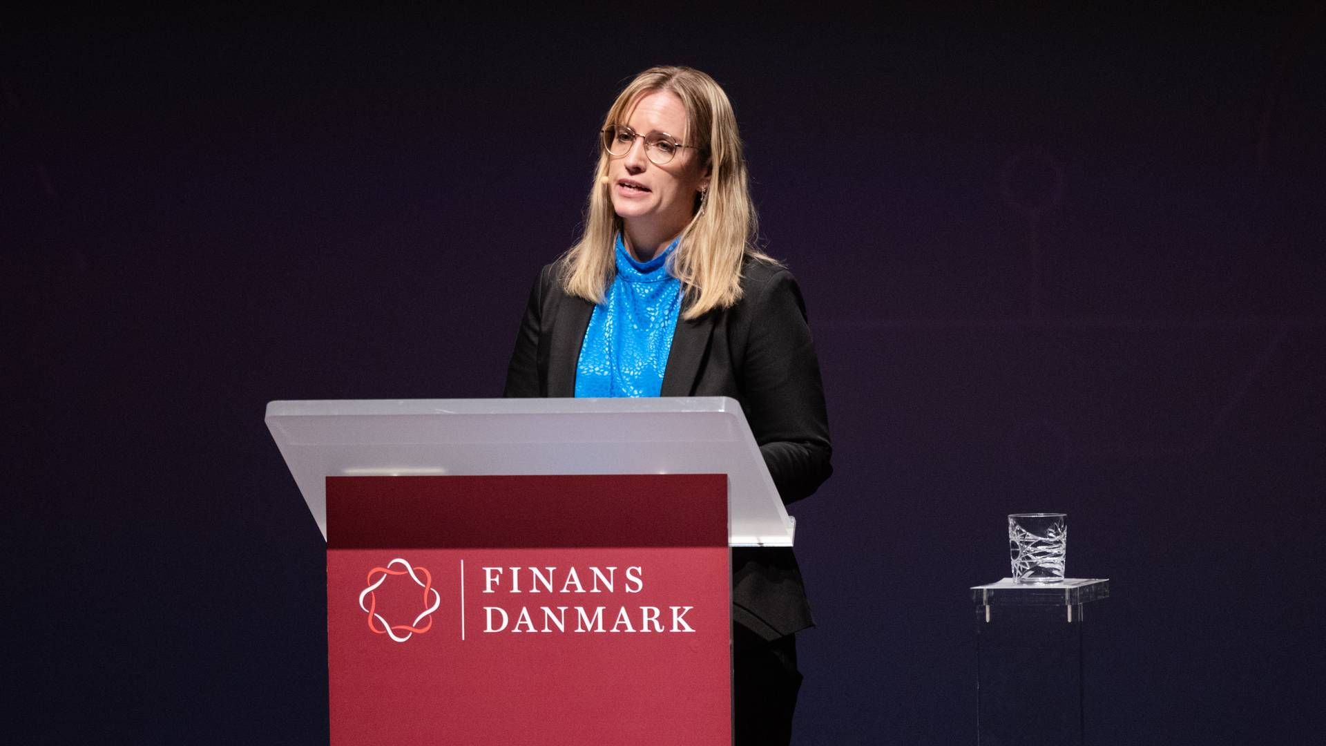Økonomiminister Stephanie Lose har i dag præsenteret regeringens prognose for dansk økonomi. | Foto: Gregers Tycho