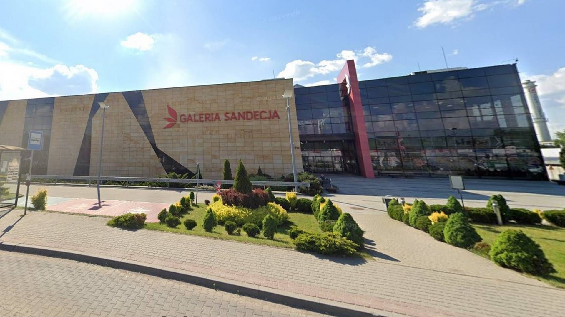 Shoppingcentret Galeria Sandecja ligger i det sydlige Polen. | Foto: Google Map