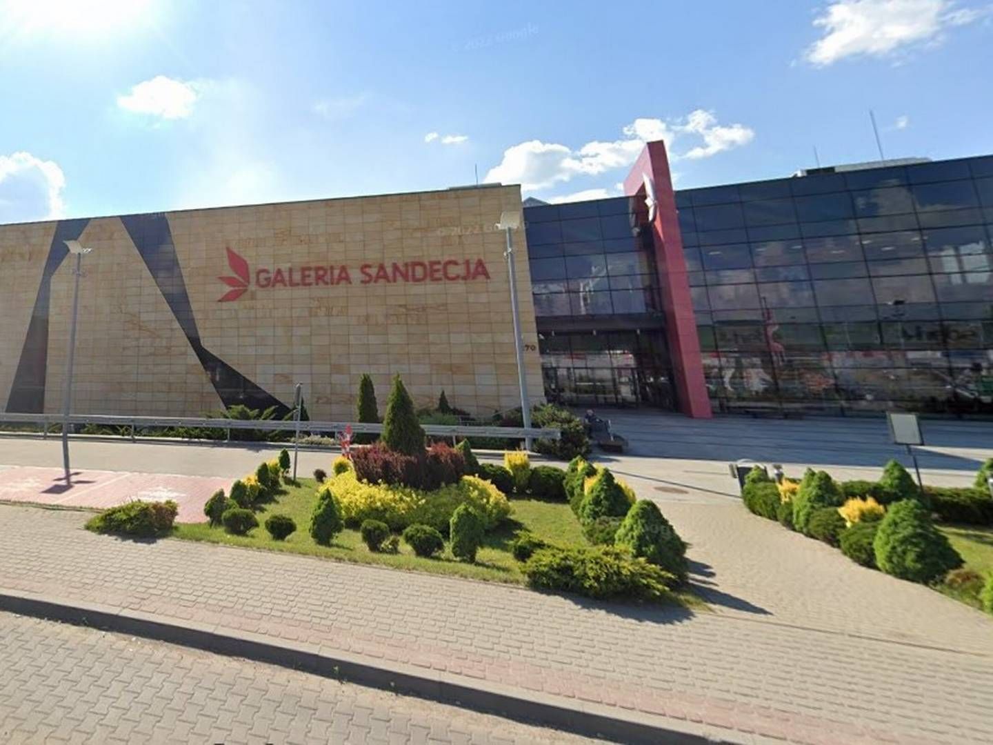 Shoppingcentret Galeria Sandecja ligger i det sydlige Polen. | Foto: Google Map