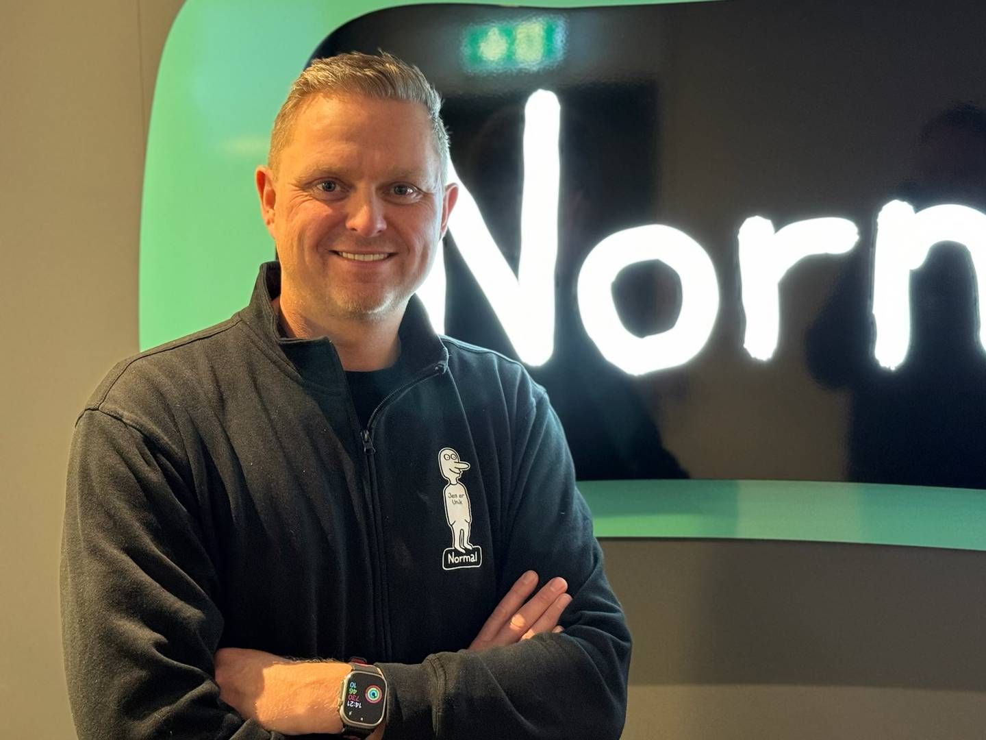 Norges-sjef Thomas Harsvik i Normal. | Foto: Normal