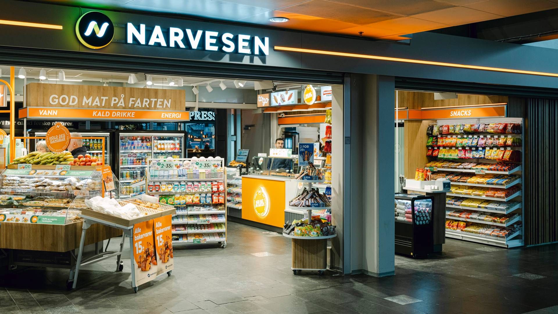 Narvesens eneste kiosk i Kongsberg stenger. | Foto: Reitan Convenience