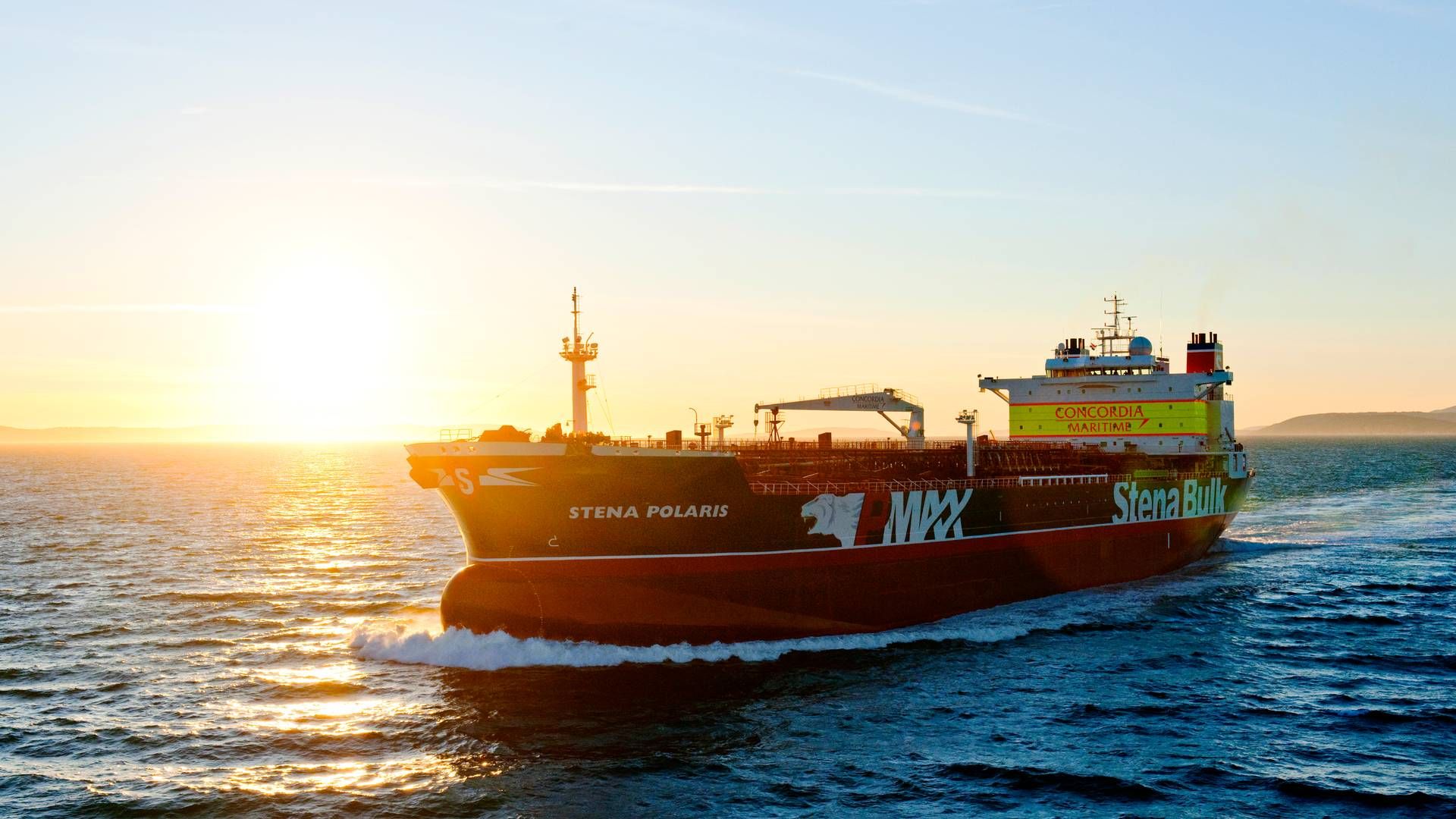 The Stena Polaris is now the only ship remaining in Concordia Maritime's fleet. | Photo: Pr-foto Concordia Maritime