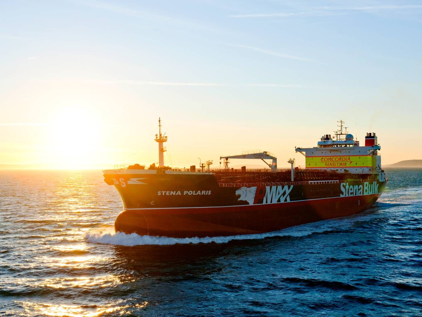 Skibet Stena Polaris er nu det eneste skib, der er tilbage i Concordia Maritimes flåde. | Foto: Pr-foto Concordia Maritime