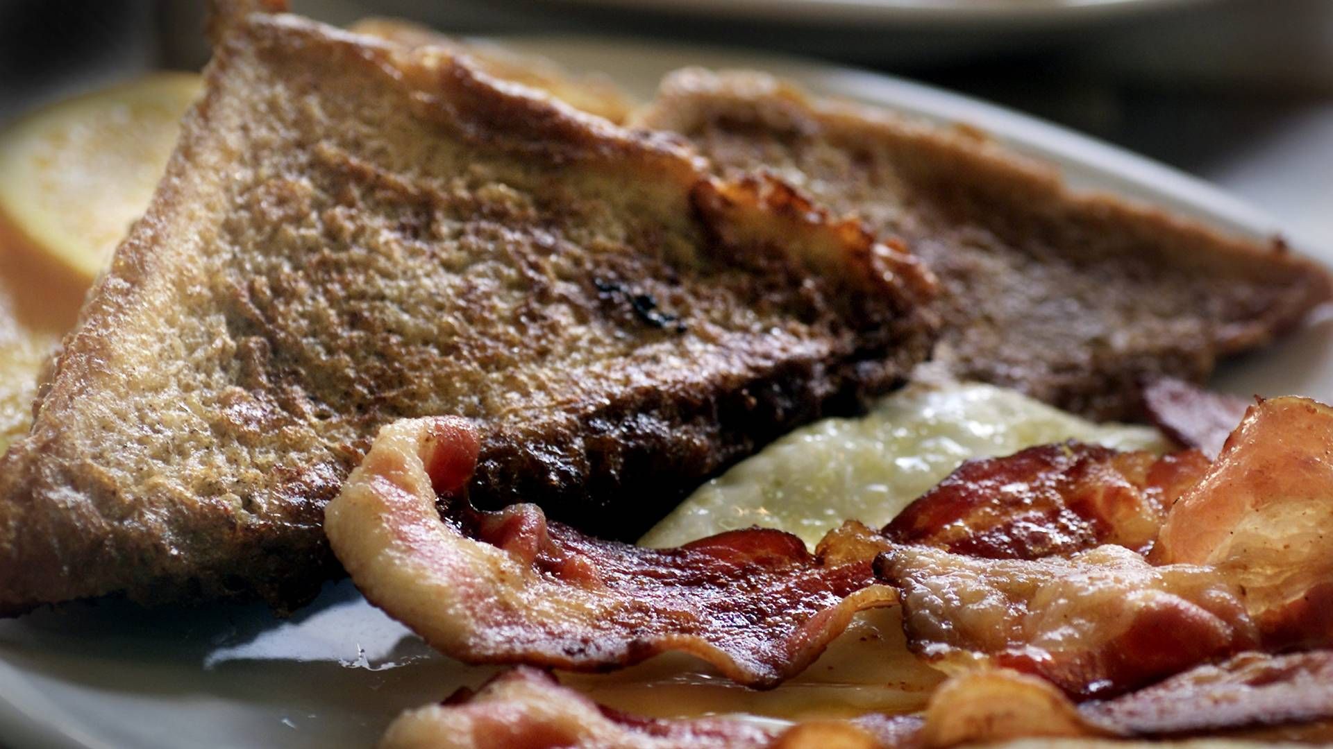 Danish Crown vil kæmpe for, at en traditionel "English breakfast" skal indeholde dansk bacon. | Foto: Kim Nielsen