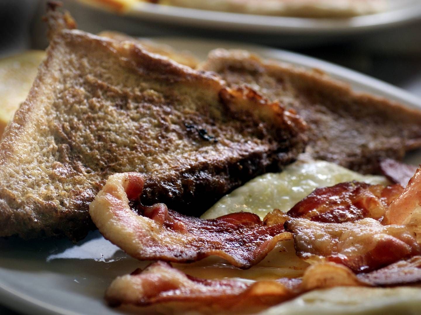 Danish Crown vil kæmpe for, at en traditionel "English breakfast" skal indeholde dansk bacon. | Foto: Kim Nielsen