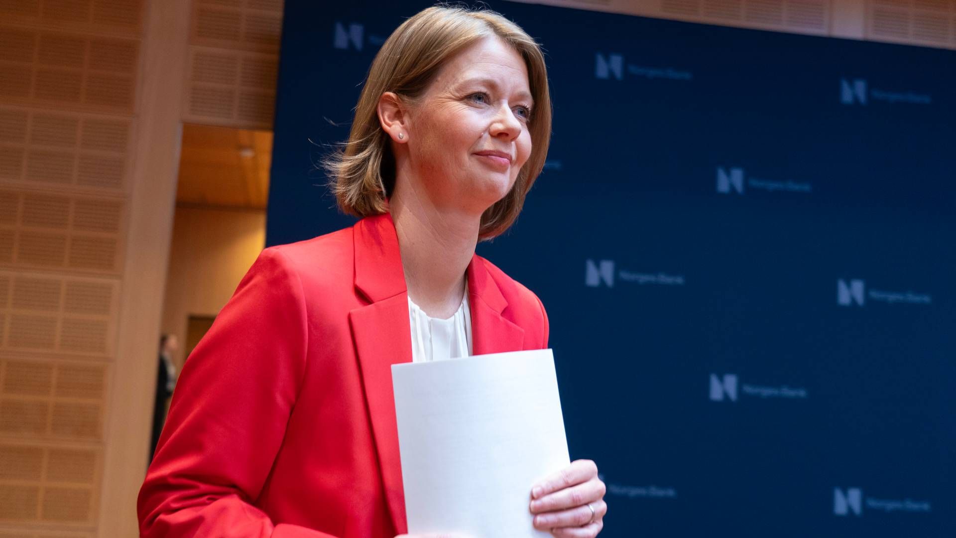 ØKER RENTEN: Sentralbanksjef, Ida Wolden Bache. | Foto: Terje Bendiksby / NTB