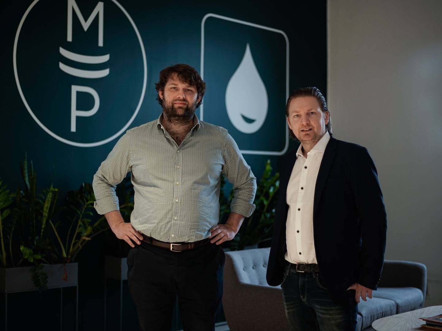 Theis Rinaldo Andersen, adm. direktør i Nordic Oily Waste, ses til venstre i billedet. | Foto: Nordic Oily Waste /pr
