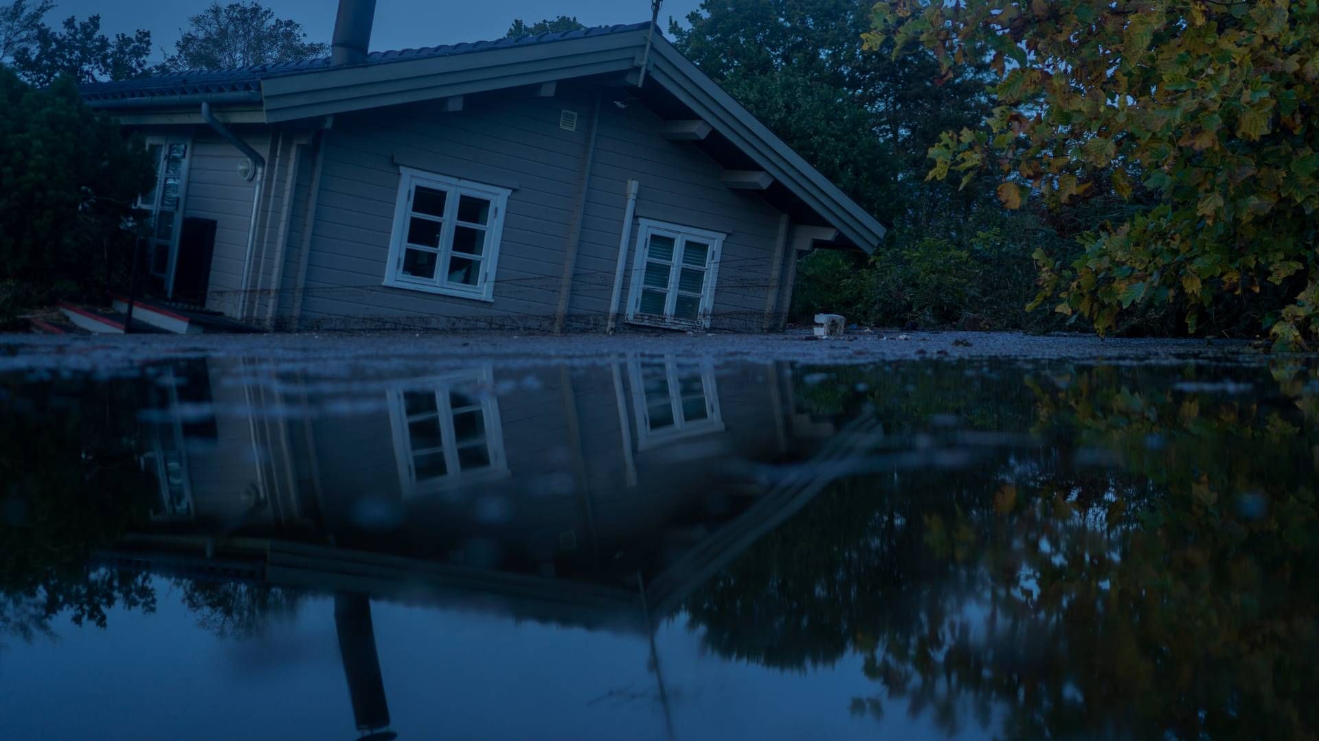 Roneklint på Sjælland var et af de steder i landet, der blev hårdt ramt af oversvømmelser under efterårets storm. | Foto: Mads Nissen