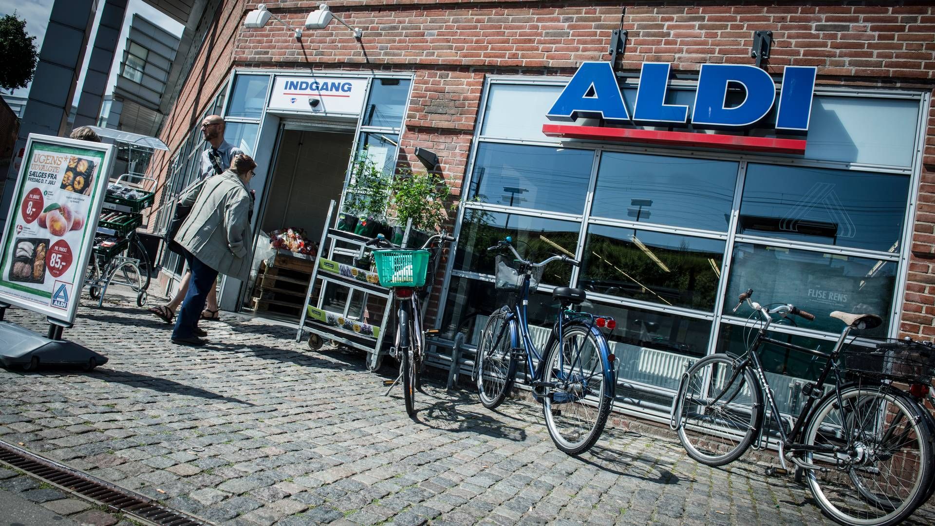 De 11 tidligere Aldi-butikker vil nu blive lavet om til Lidl-butikker. | Foto: Linda Johansen
