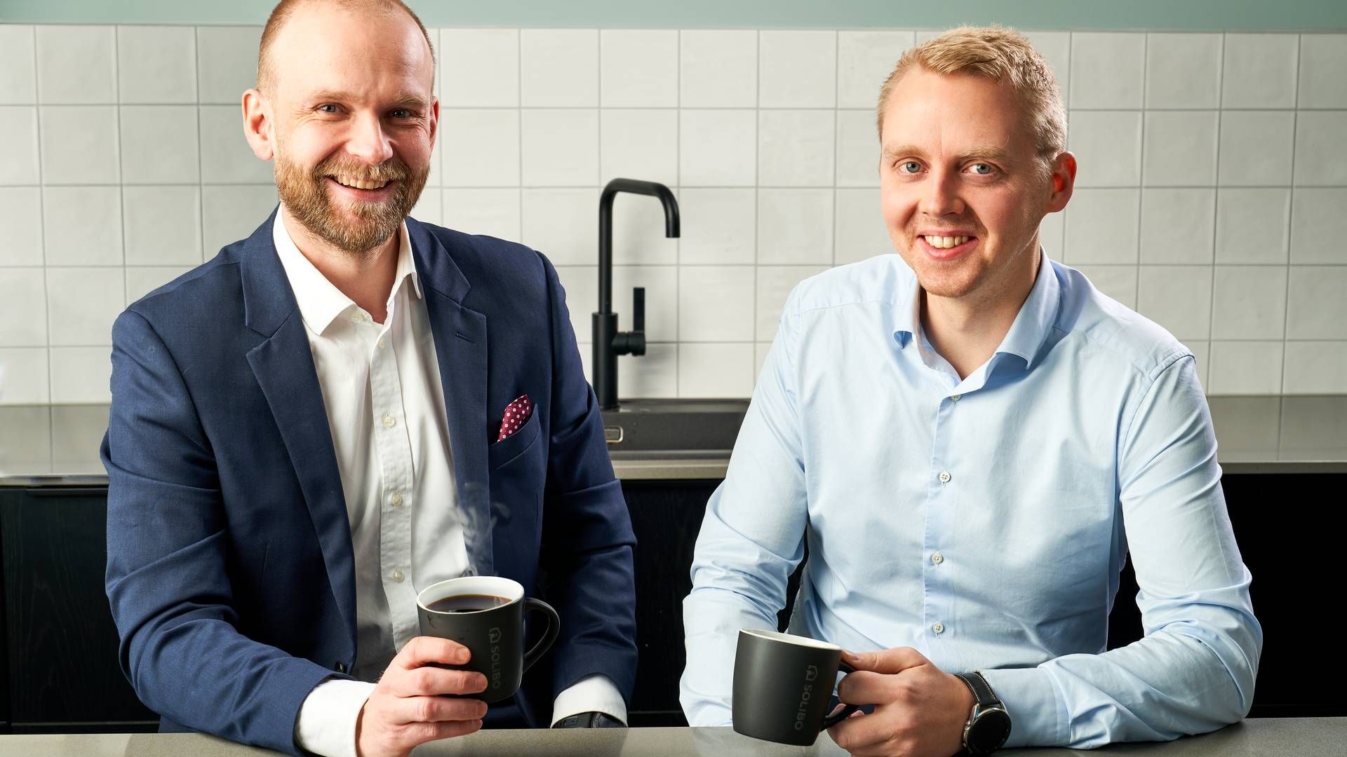 FINANSDIREKTØR: Sigmund Hagehaugen er ny finansdirektør i Solibo. Her sammen med selskapets daglige leder Magnus Babsvik. | Foto: Solibo
