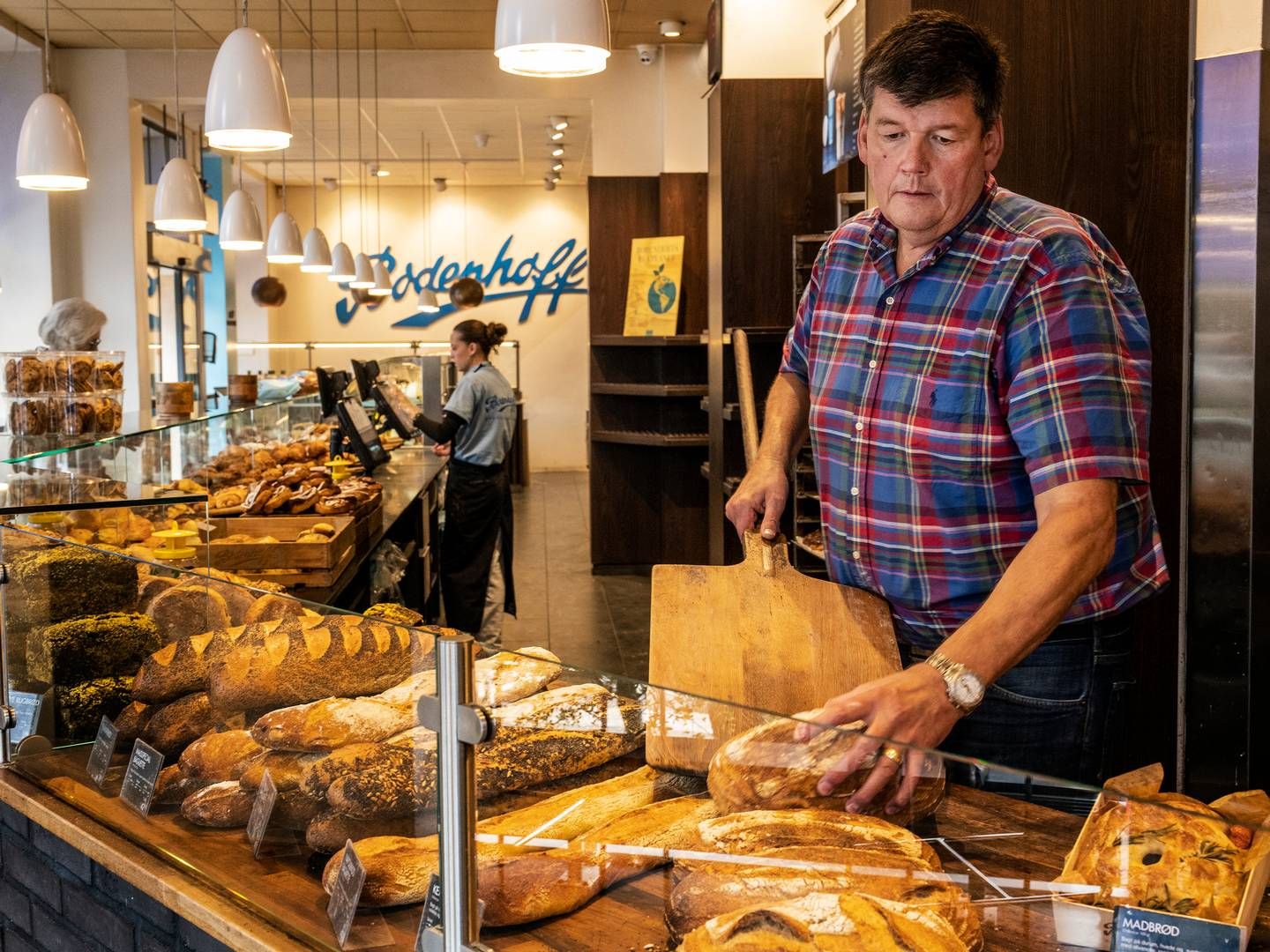 Bagermester Christian Bodenhoffdriver ti butikker rundt om i København. | Foto: Stine Bidstrup