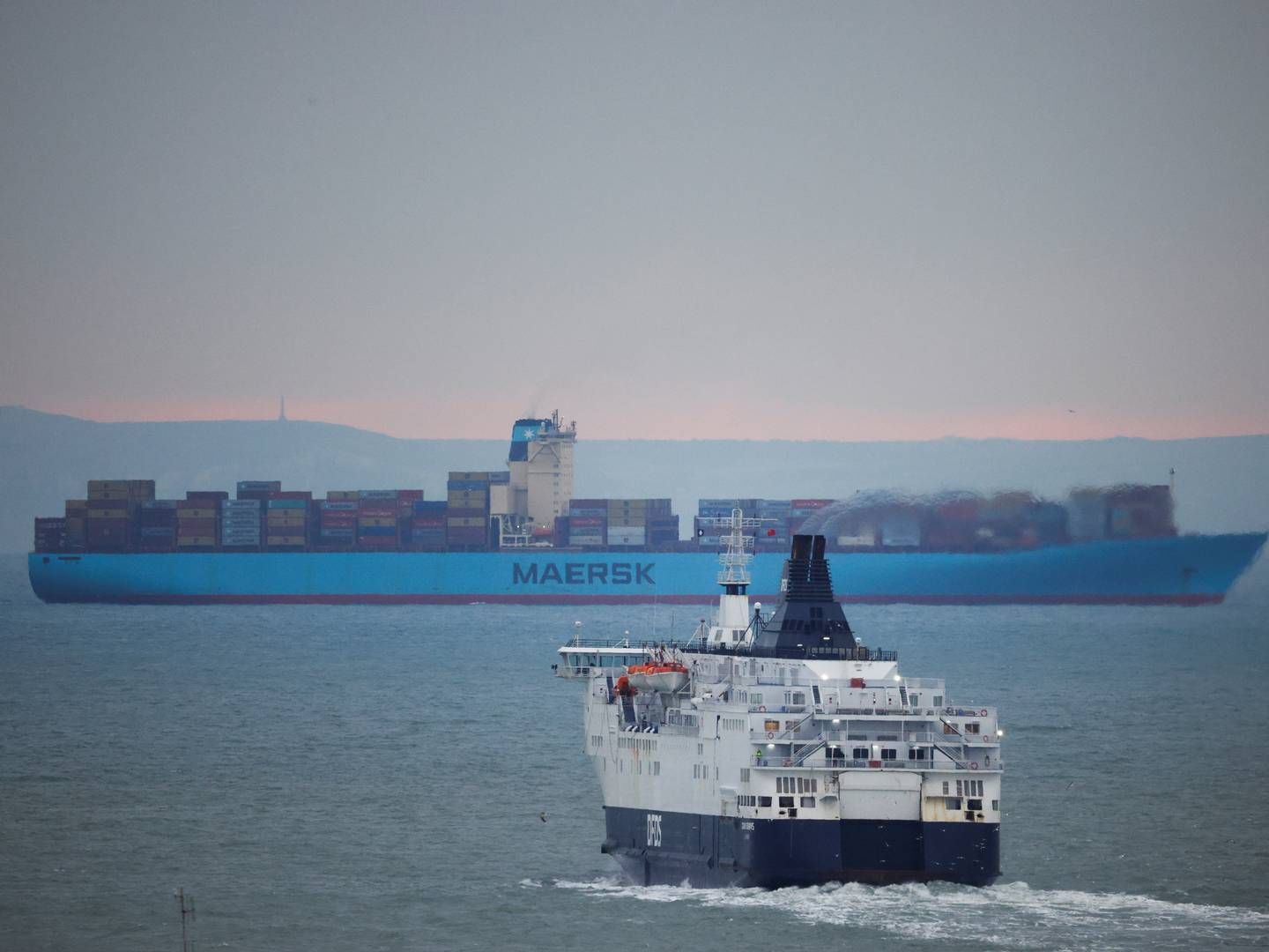 "We expect to share more information about any next steps for these paused vessels within the next few days,.” Maersk states in a customer briefing. | Photo: John Sibley/Reuters/Ritzau Scanpix