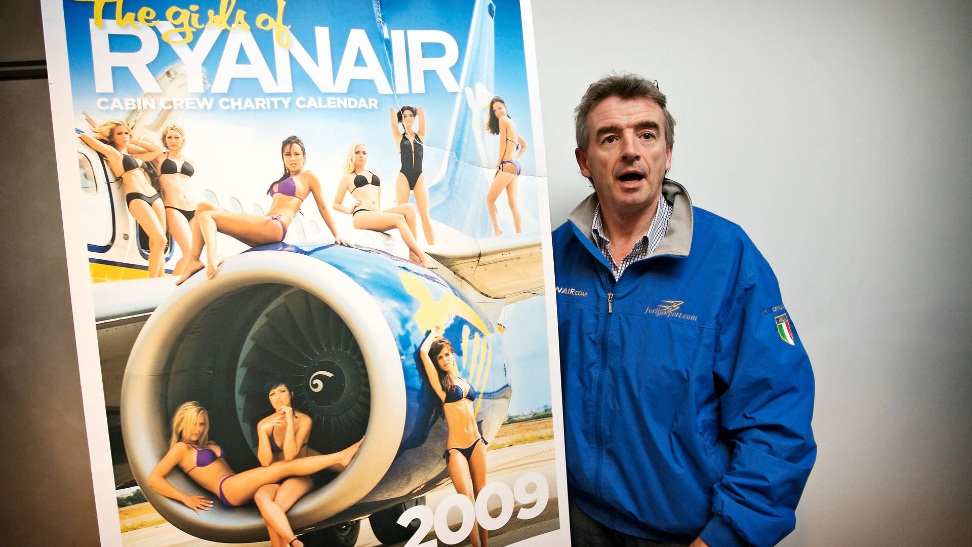 Den mangeårige Ryanair-topchef Michael O'Leary er kendt for at afholde opsigtsvækkende pressemøder og komme med kontroversielle udtalelser. | Foto: Jens Dresling/Politiken/Ritzau Scanpix