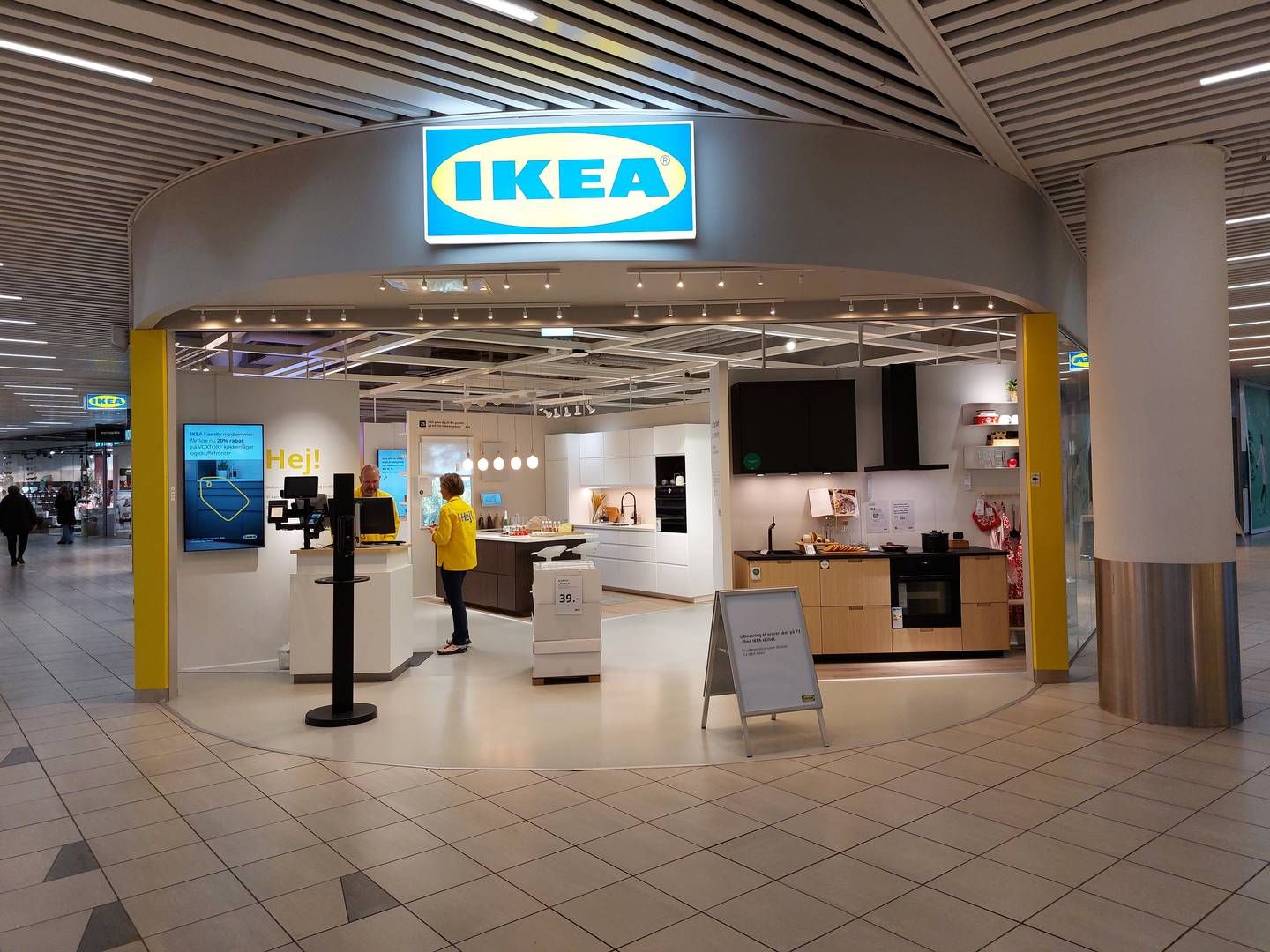 Ikea åbner til marts et nyt showroom i Herning Centret. | Foto: Ikea/pr