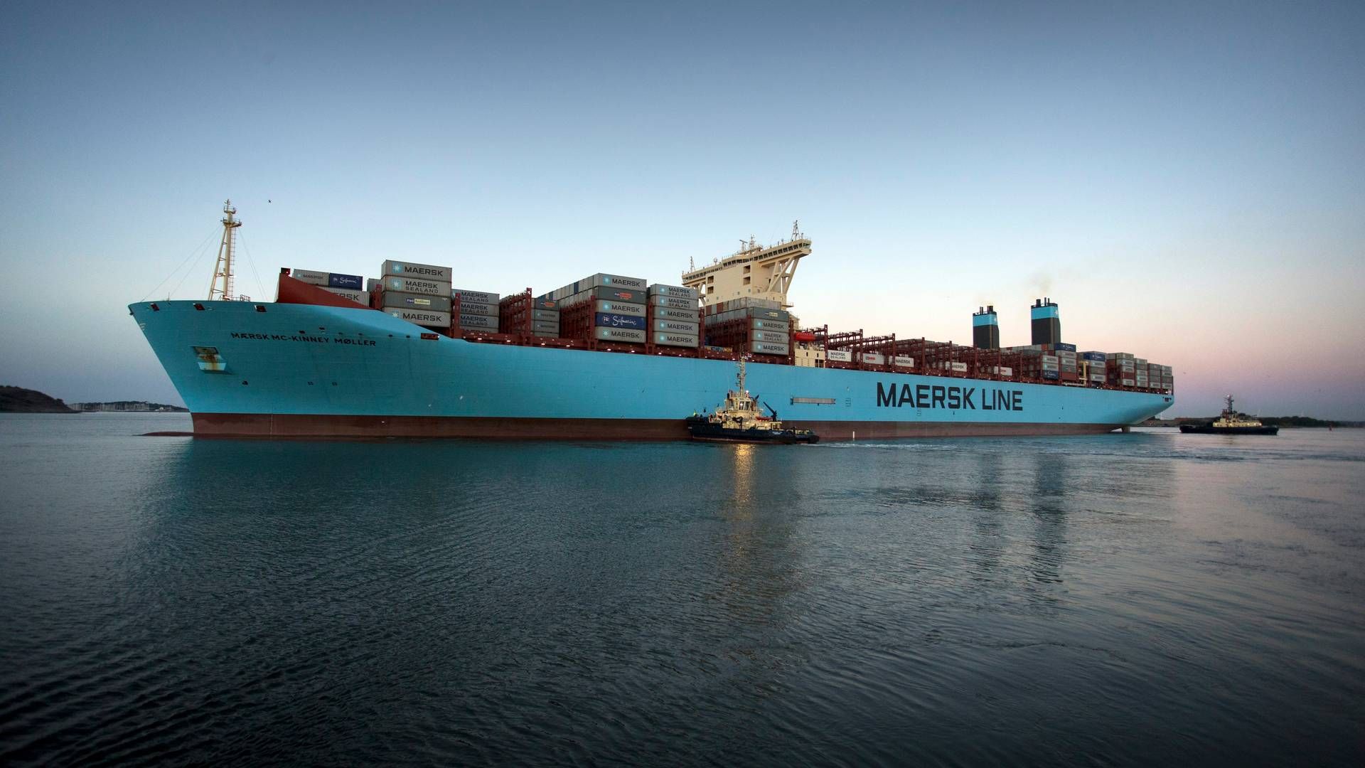 STANS: Frakteskipene fra rederiet Maersk og andre store fraktrederier frakter normalt varer på tvers av Rødehavet, men har nå stanset all sin transport den veien. | Foto: Björn Larsson Rosvall / NTB