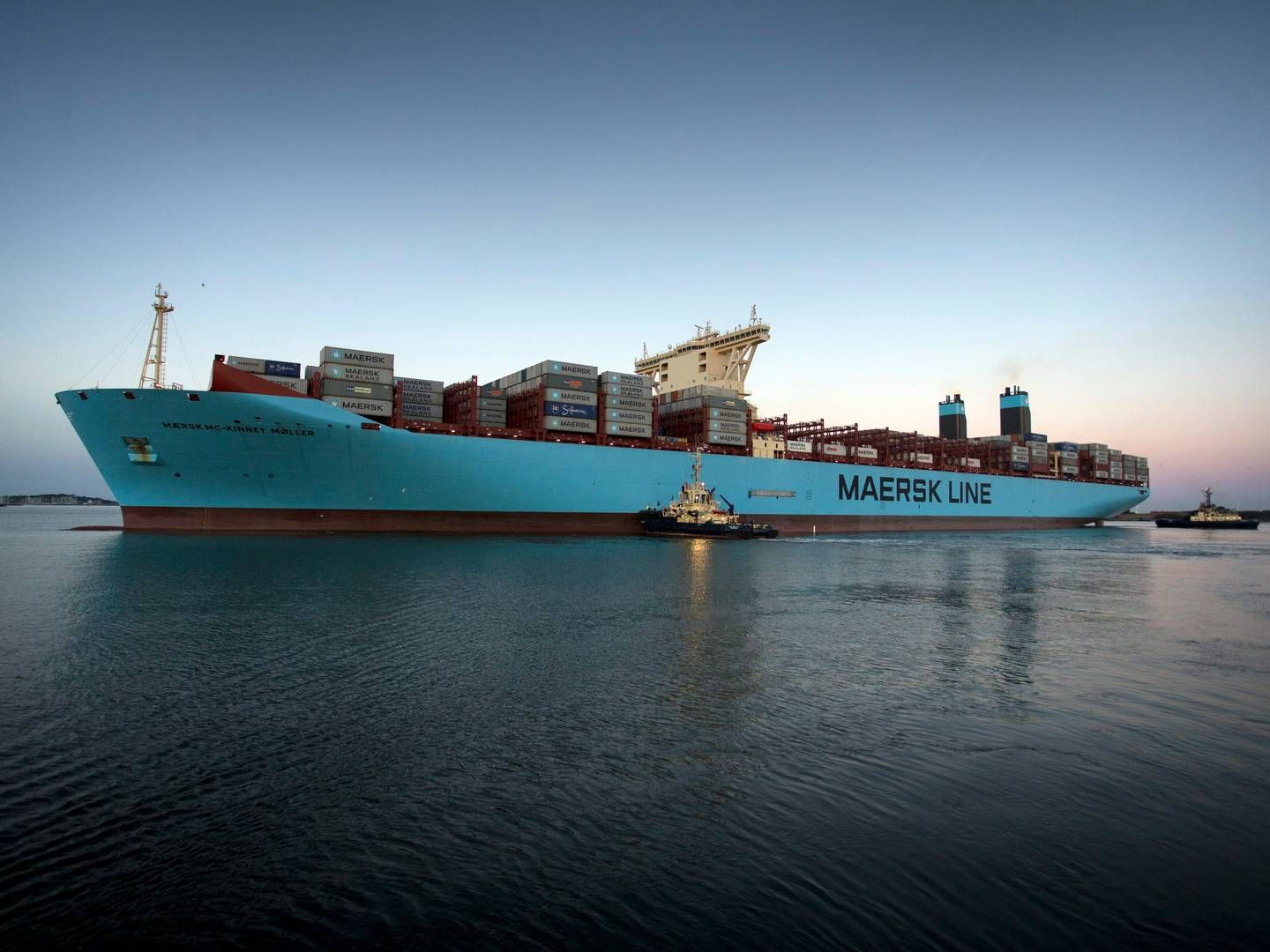 STANS: Frakteskipene fra rederiet Maersk og andre store fraktrederier frakter normalt varer på tvers av Rødehavet, men har nå stanset all sin transport den veien. | Foto: Björn Larsson Rosvall / NTB