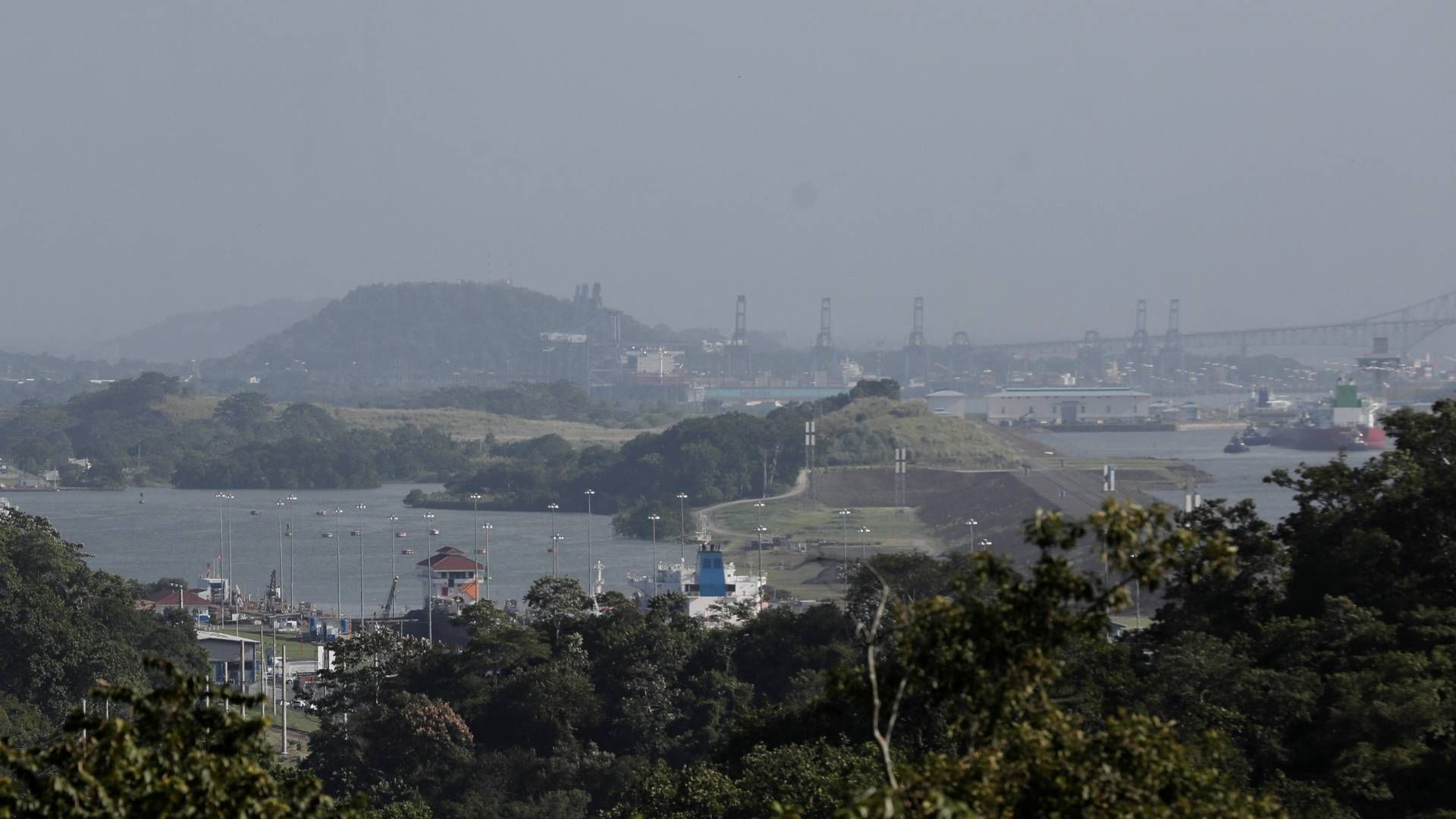 Drought has affected the Panama Canal for months. | Photo: Stringer/Reuters/Ritzau Scanpix
