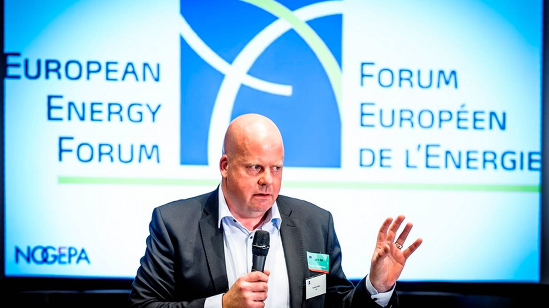 MILLIARDOVERSKRIDELSE: Torben Brabo, Internasjonal direktør i Energinet, må konstatere at Baltic Pipe blir dyrere enn forventet. | Foto: European Energy Forum