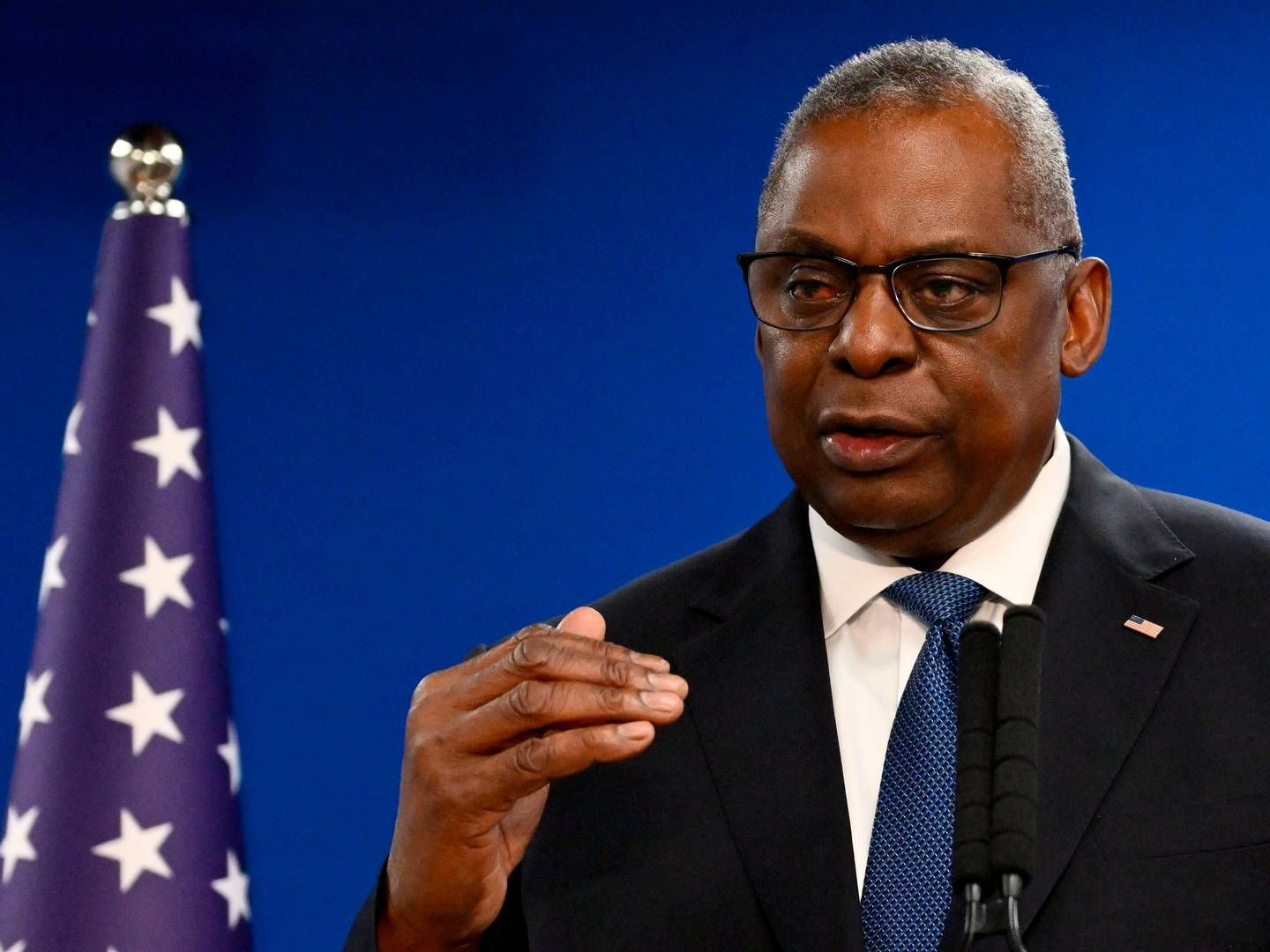 The United States and its Secretary of Defense Lloyd Austin have initiated the international coalition Operation Prosperity Guardian. | Photo: Alberto Pizzoli/AFP/Ritzau Scanpix