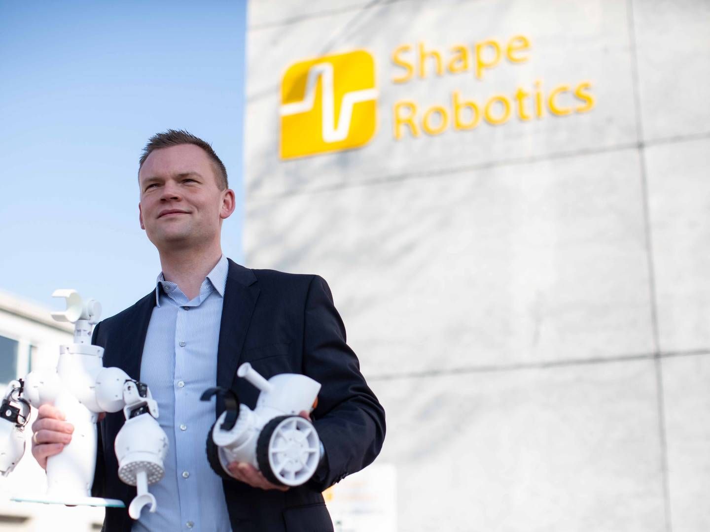 André Fehrn er adm. direktør i Shape Robotics. | Foto: Pr