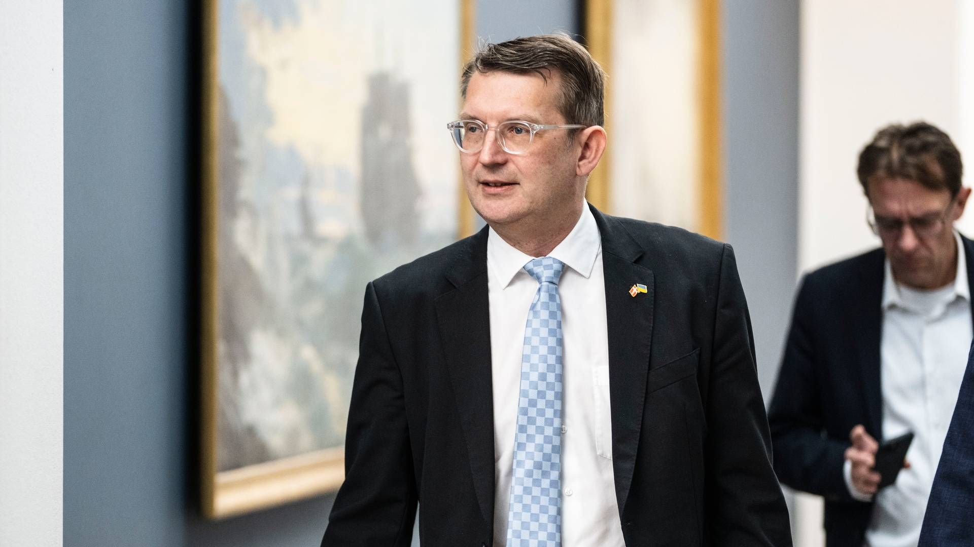 ”Regeringen følger situationen nøje i forhold til yderligere initiativer,” siger Troels Lund Poulsen, forsvarsminister. | Foto: Thomas Traasdahl/Ritzau Scanpix