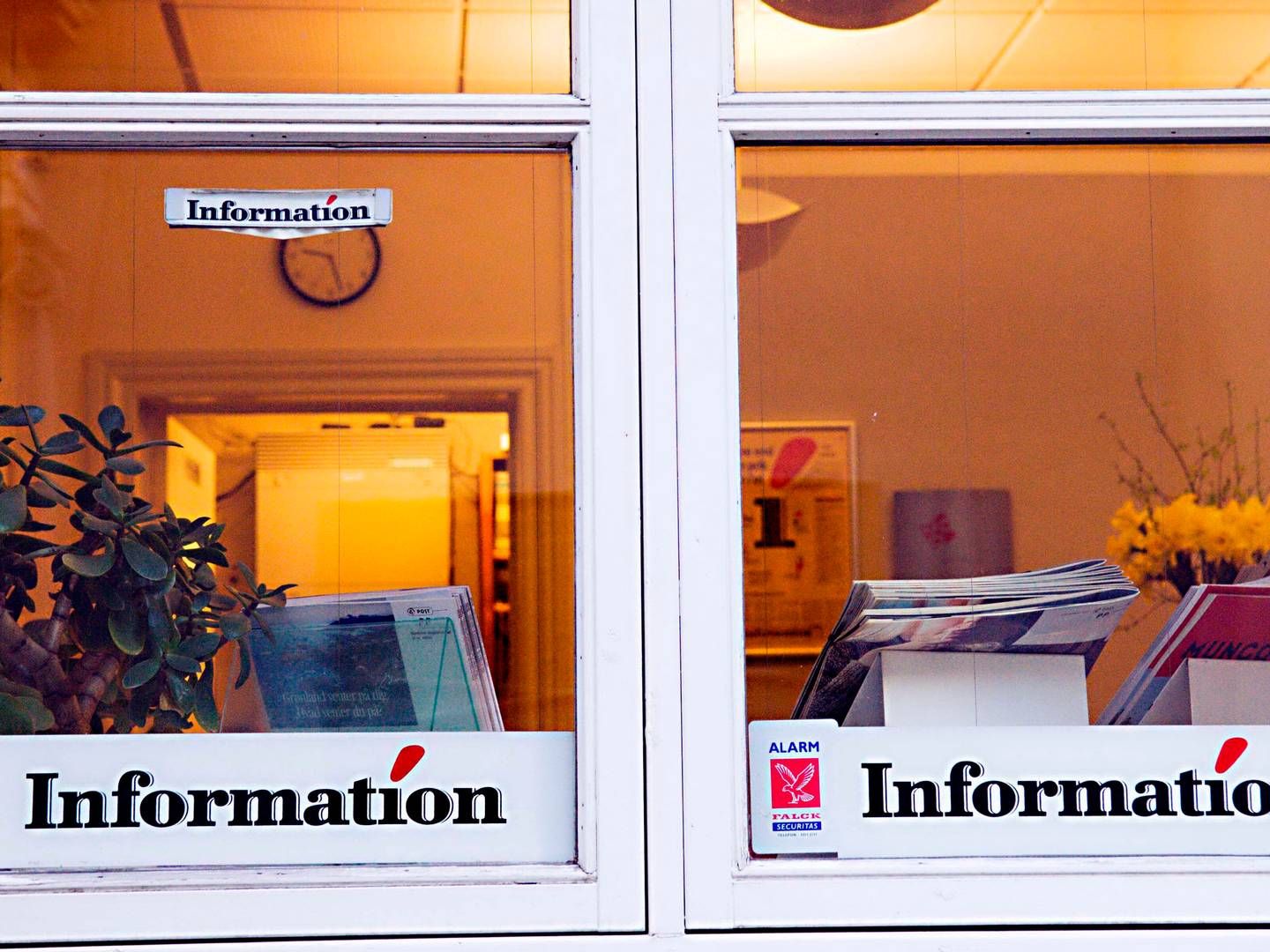 Information er en af fem medier, der vil give avisabonnementer væk til danskere, der ikke har råd. | Foto: Jens Dige/Ritzau Scanpix