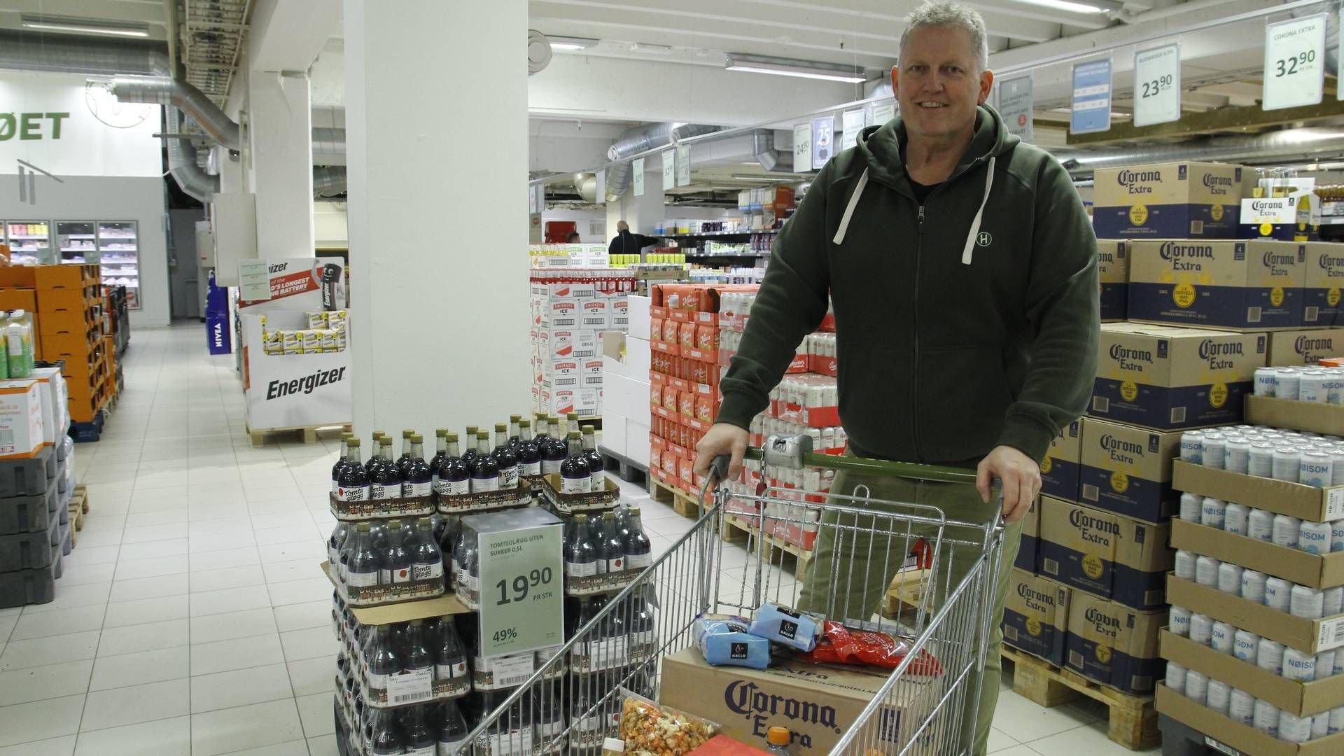 Holdbart-gründer Thor Johansen tar ikke stilling til høy eller lav markedskonsentrasjon, og gleder seg til butikkåpning i Kristiansund. | Foto: Øystein Engh