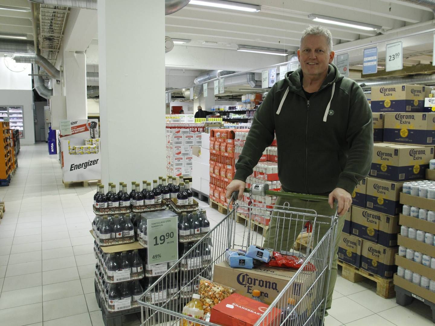 Holdbart-gründer Thor Johansen tar ikke stilling til høy eller lav markedskonsentrasjon, og gleder seg til butikkåpning i Kristiansund. | Foto: Øystein Engh
