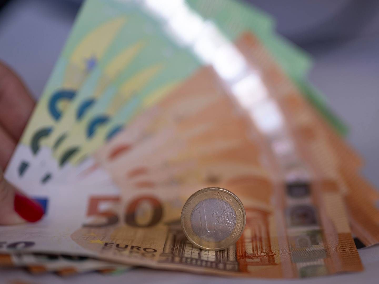 Inflationen falder på ny i eurolandene. | Foto: Monika Skolimowska/AP/Ritzau Scanpix