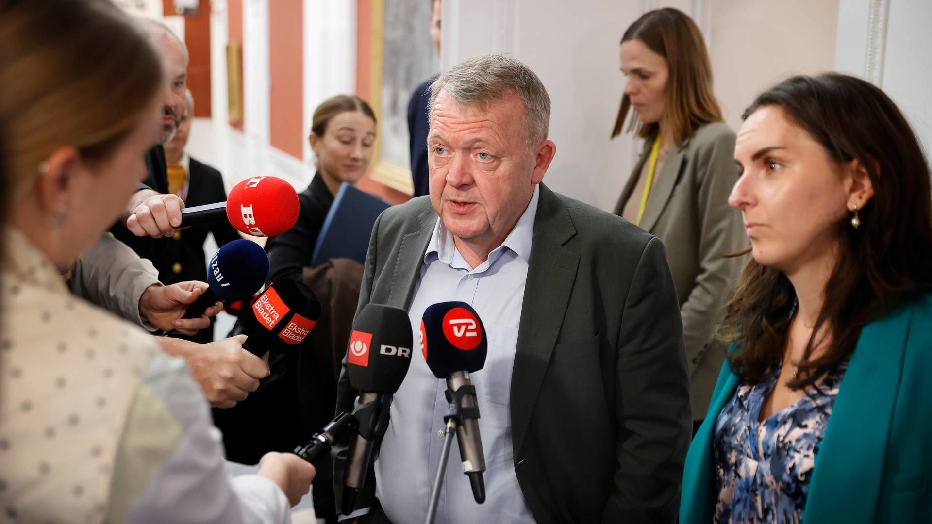 Udenrigsminister Lars Løkke Ramsussen (M). | Foto: Jens Dresling