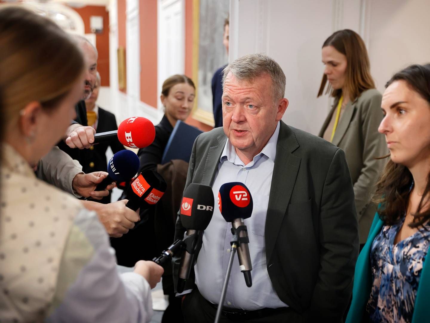 Udenrigsminister Lars Løkke Ramsussen (M). | Foto: Jens Dresling