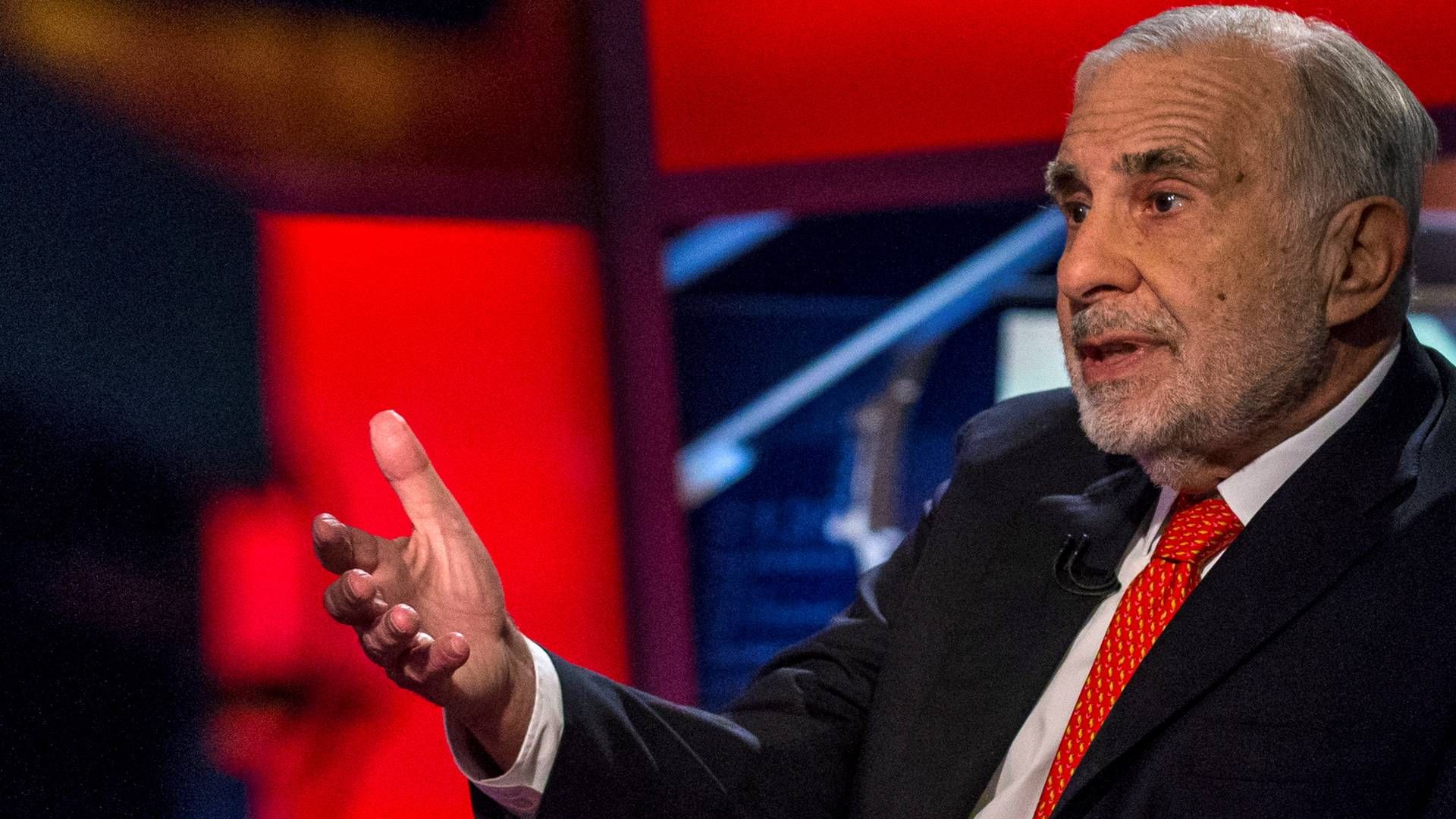 Aktivist-investor Carl Icahn har sine egne planer for Illuminas fremtid. | Foto: Brendan Mcdermid