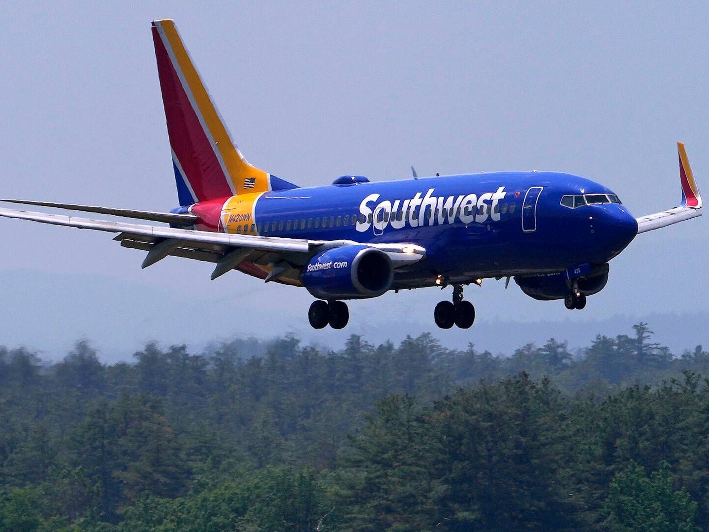 Southwest Airlines er det sidste af de store amerikanske flyselskaber, der når til enighed med piloternes fagforening. | Foto: Charles Krupa/AP/Ritzau Scanpix