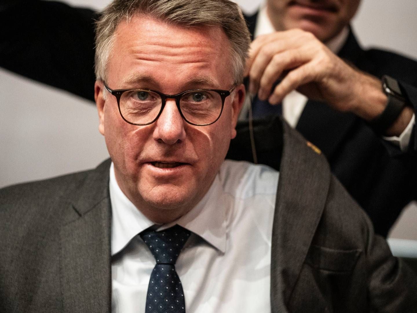 Erhvervsminister Morten Bødskov (S) udtaler til Børsen, at regeringen vil afsætte milliardbeløb til grøn statsstøtte. | Foto: Thomas Traasdahl