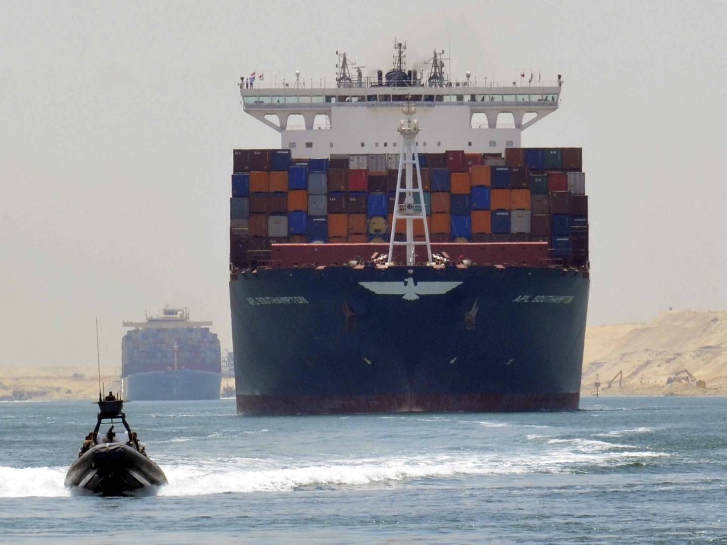 ”We are actively monitoring the situation as several major carriers have announced rerouting via the Cape of Good Hope, resulting in extended lead times,” a DHL spokesperson writes to ShippingWatch. | Photo: Stringer/Reuters/Ritzau Scanpix