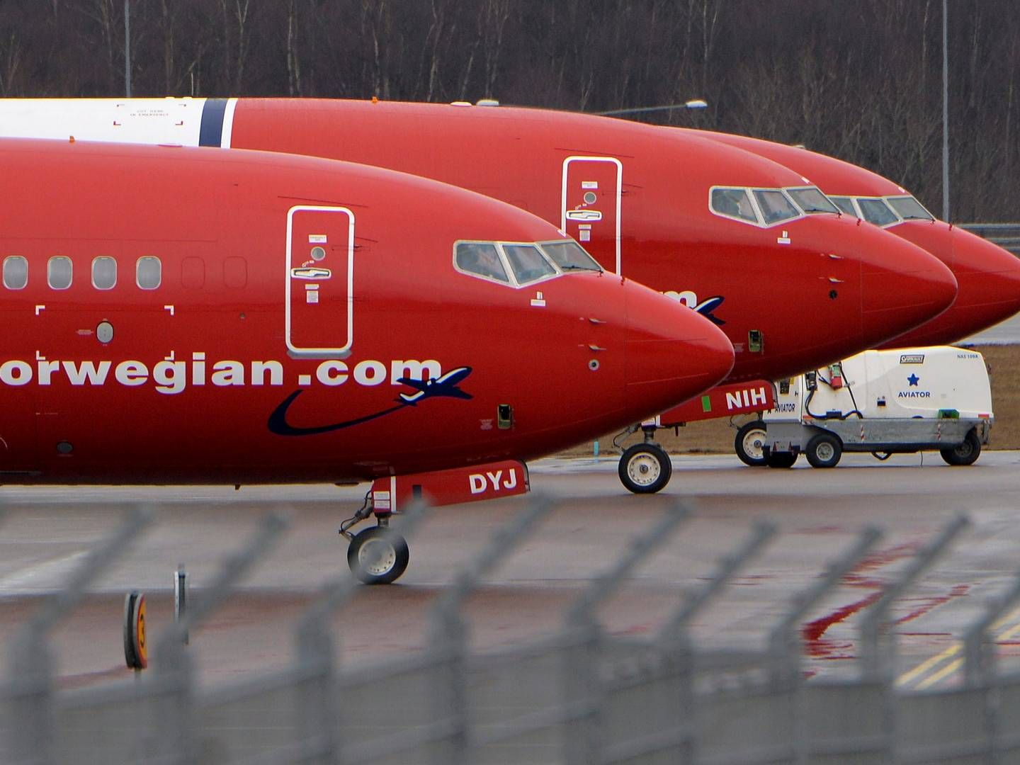 ”Vi er meget glade for, at den norske konkurrencemyndighed har truffet denne beslutning, og at der er blevet lyttet til vores input,” lyder det fra Geir Karlsen, topchef i Norwegian | Foto: TT News Agency/Reuters/Ritzau Scanpix