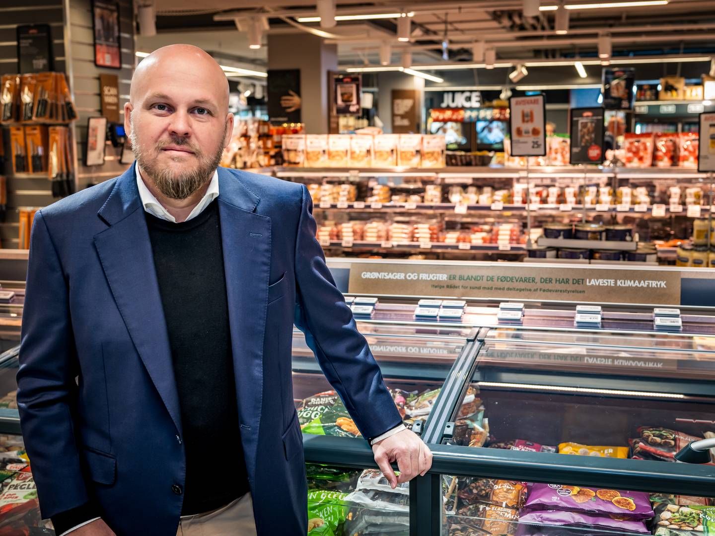 "Vi ønsker med ”Danske Madskatte” at bidrage til nye fortællinger og viden om de danske produkter inden for blandt andet økologi og dyrevelfærd," siger kædedirektør Richo Boss. | Foto: Dagrofa/pr