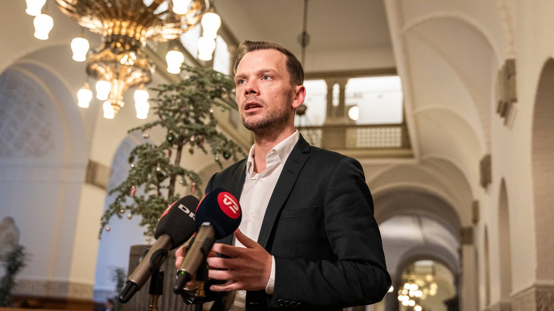 22. november kunne justitsminister Peter Hummelgaard (S) sætte flueben ved en ny flerårsaftale for domstolene. | Foto: Emil Nicolai Helms