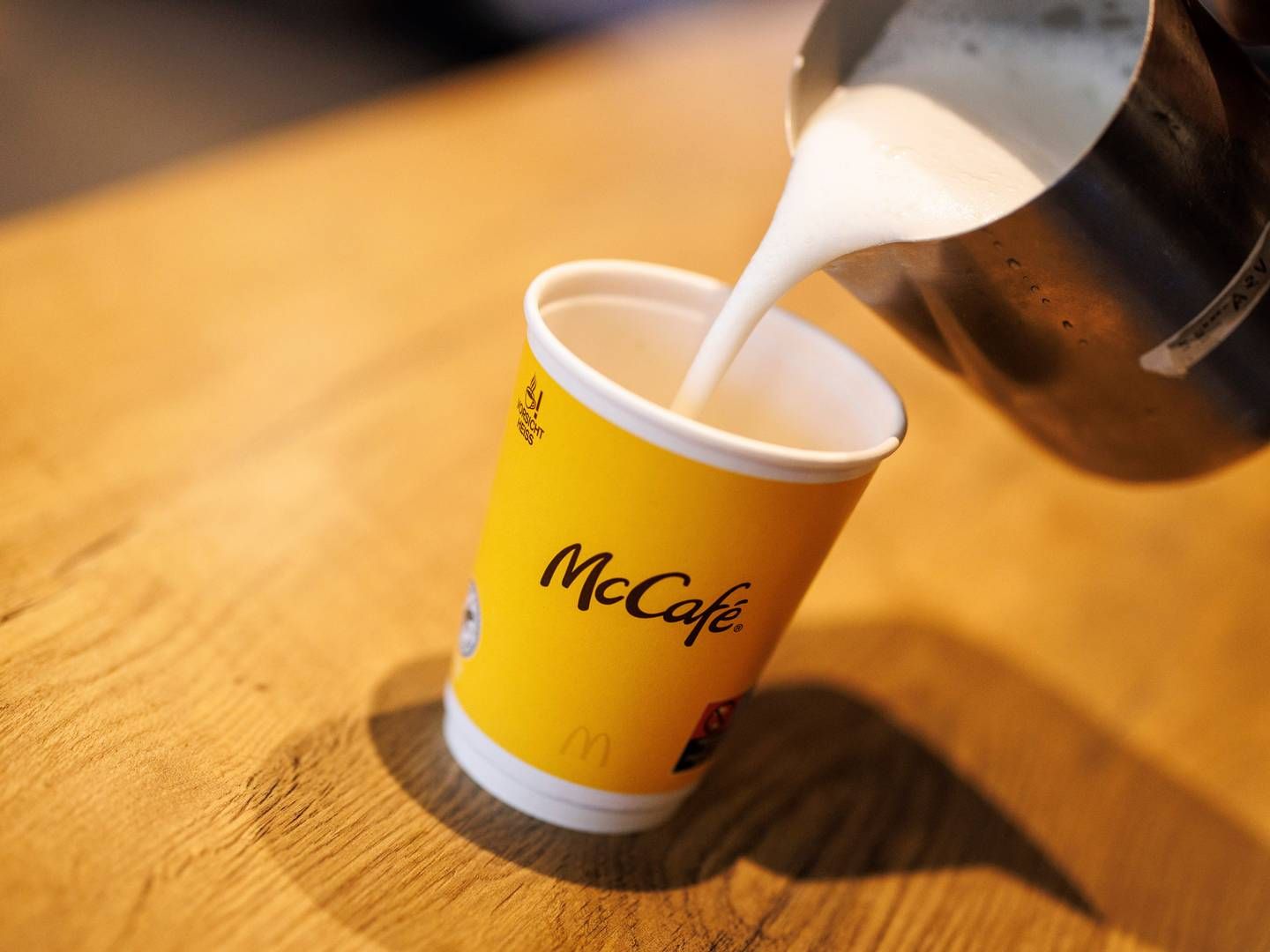McCafé findes i 101 af McDonald's restauranter i Danmark. | Foto: Matthias Balk/AP/Ritzau Scanpix