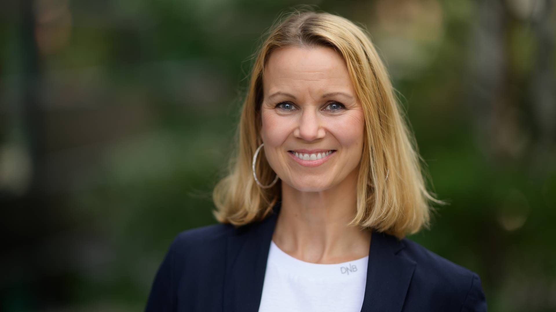 BIDRAR: Direktør for merkevare, marked og salg i DNB, Aina Lemoen Lunde, mener banken støtter lokalsamfunn.
