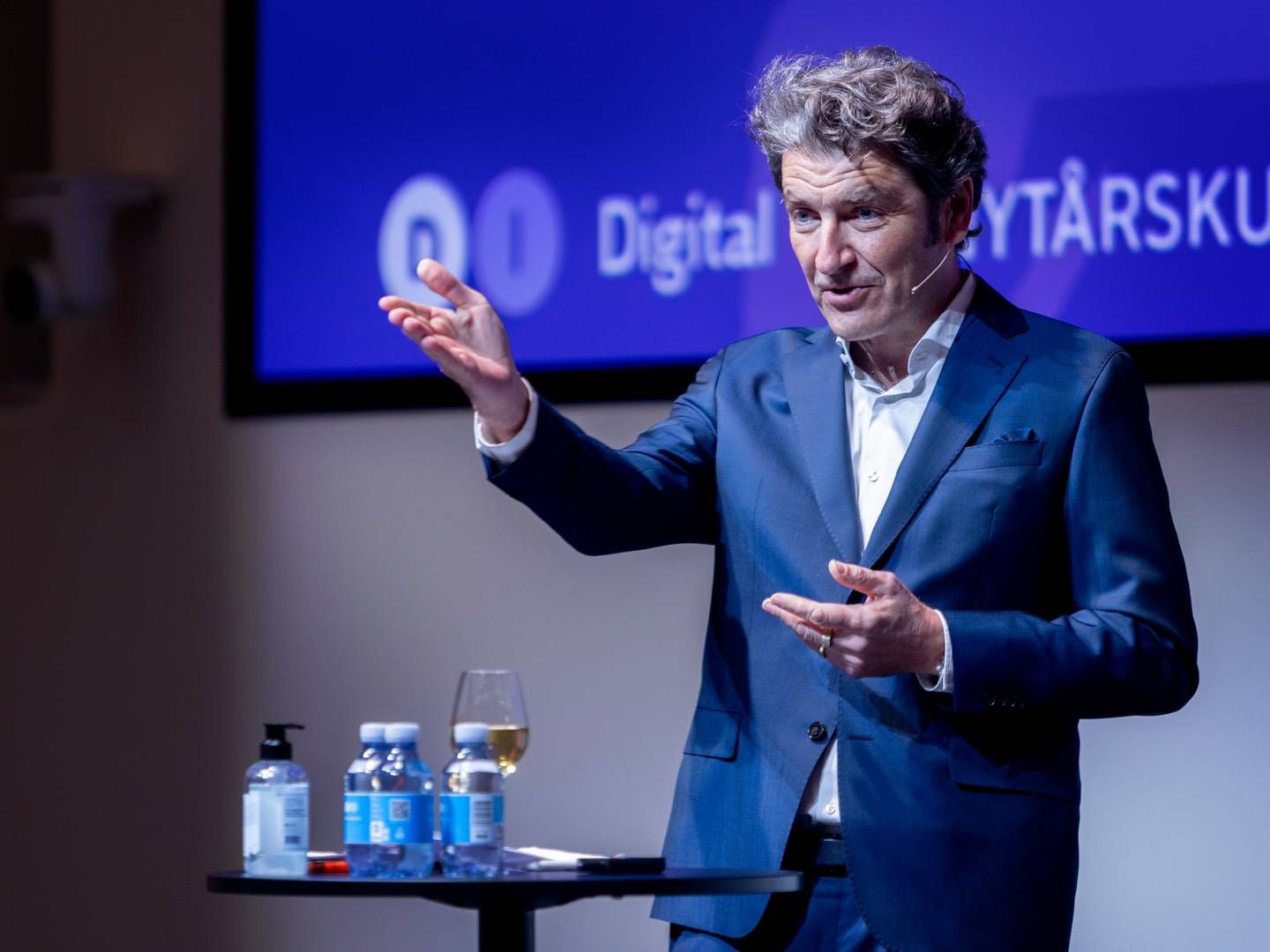 André Rogaczewski, topchef i Netcompany og formand i DI Digital, forudså i starten af året, at 2023 ville blive et mere stormende år end tidligere for den danske it-branche. | Foto: Pr