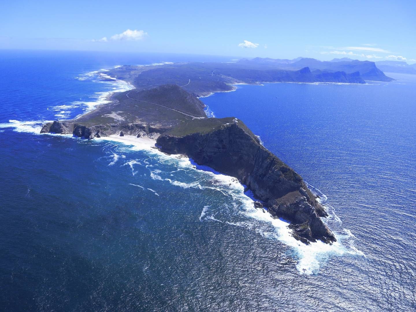 Kap Det Gode Håb ligger i det sydvestlige Sydafrika. | Foto: Chris Wallberg/AP/Ritzau Scanpix